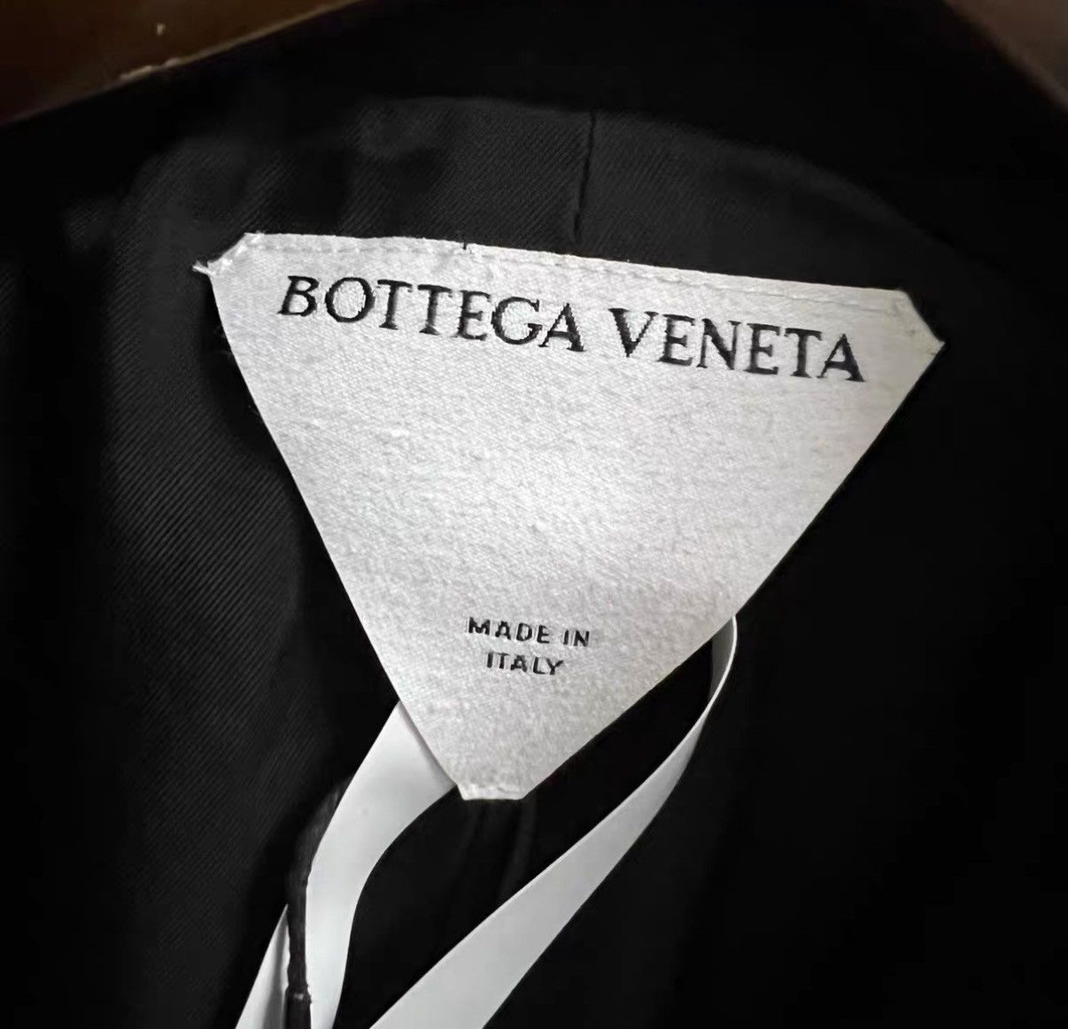 Bottega Veneta Bottega Veneta Black Double-Breasted Short Coat J 41 Size XL / US 12-14 / IT 48-50 - 3 Thumbnail