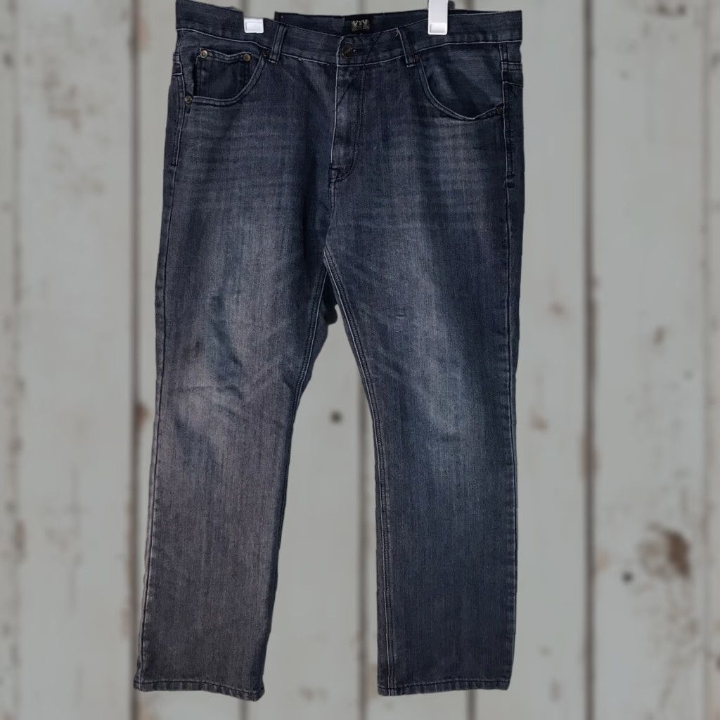 Vintage FUSAI Bootcut Jeans Mens 40X32 Blue Denim Regular Fit Size US 40 / EU 56 - 1 Thumbnail