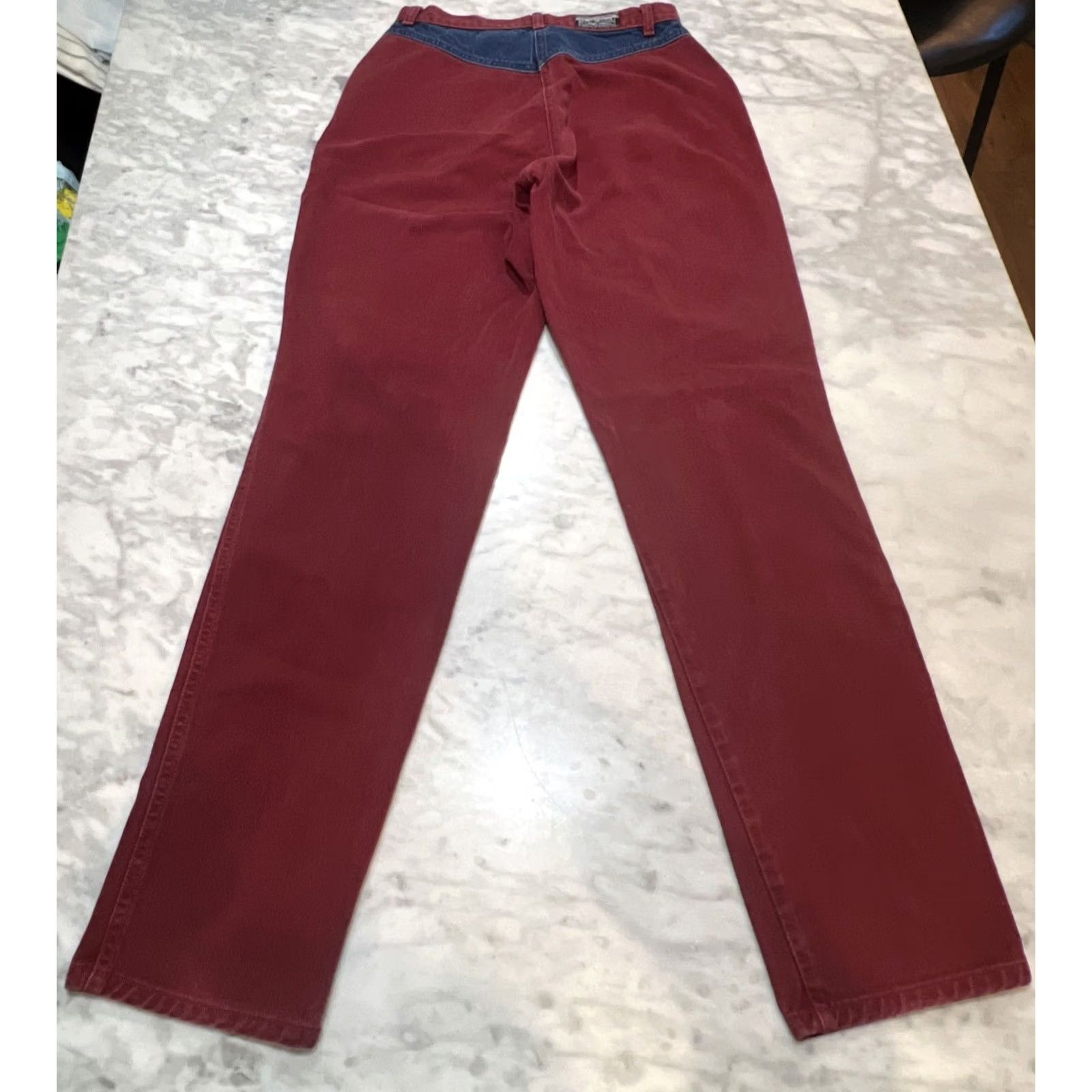Vintage Vintage Rockies Western 2 Tone Jeans Women - 32/13 - 36 Inseam Cowgirl Size 34" / US 12 / IT 48 - 4 Thumbnail