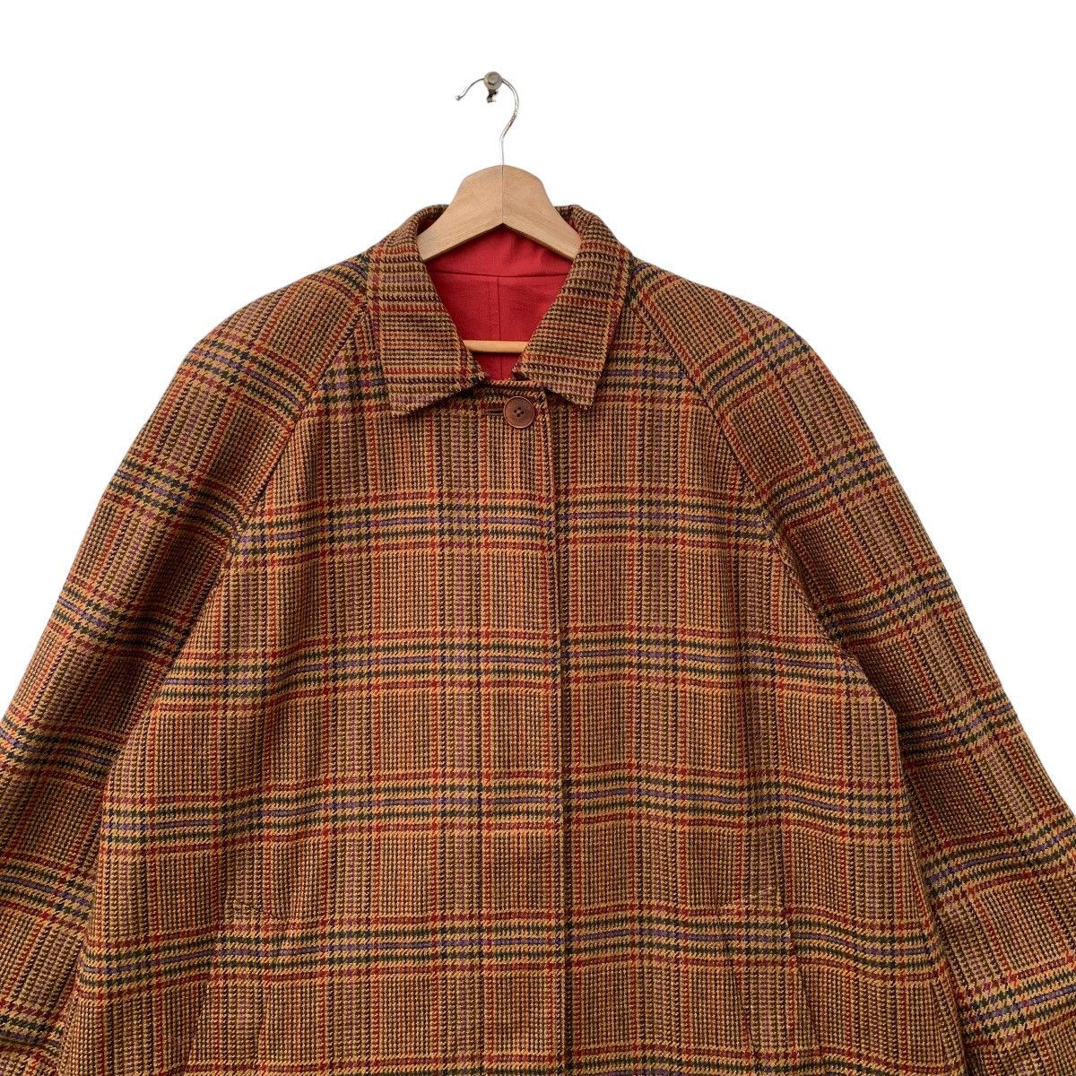 Aquascutum × Vintage Reversible Long Coat Size US XL / EU 56 / 4 - 2 Thumbnail