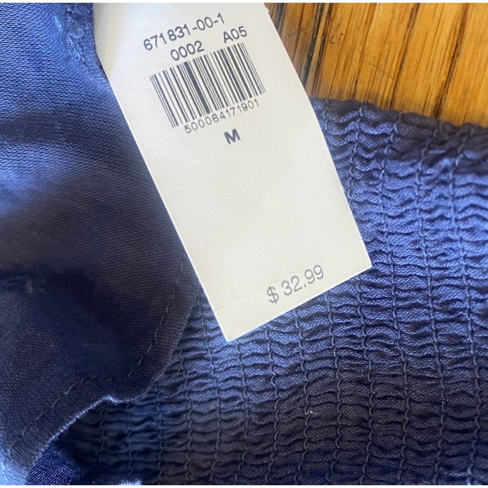 Old Navy NWT Old Navy Top Women’s Shirt Medium Navy $33 Size M / US 6-8 / IT 42-44 - 2 Thumbnail