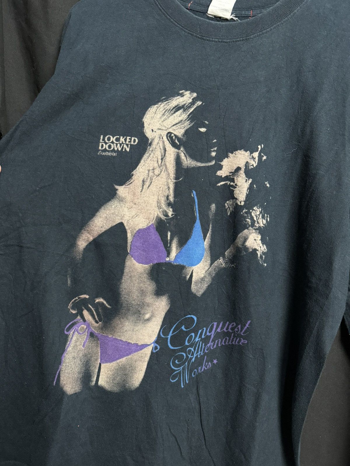 Beauty Beast × Hysteric Glamour × Japanese Brand Japanese Conquest Sexy Girl Long Sleeve Size US L / EU 52-54 / 3 - 3 Thumbnail