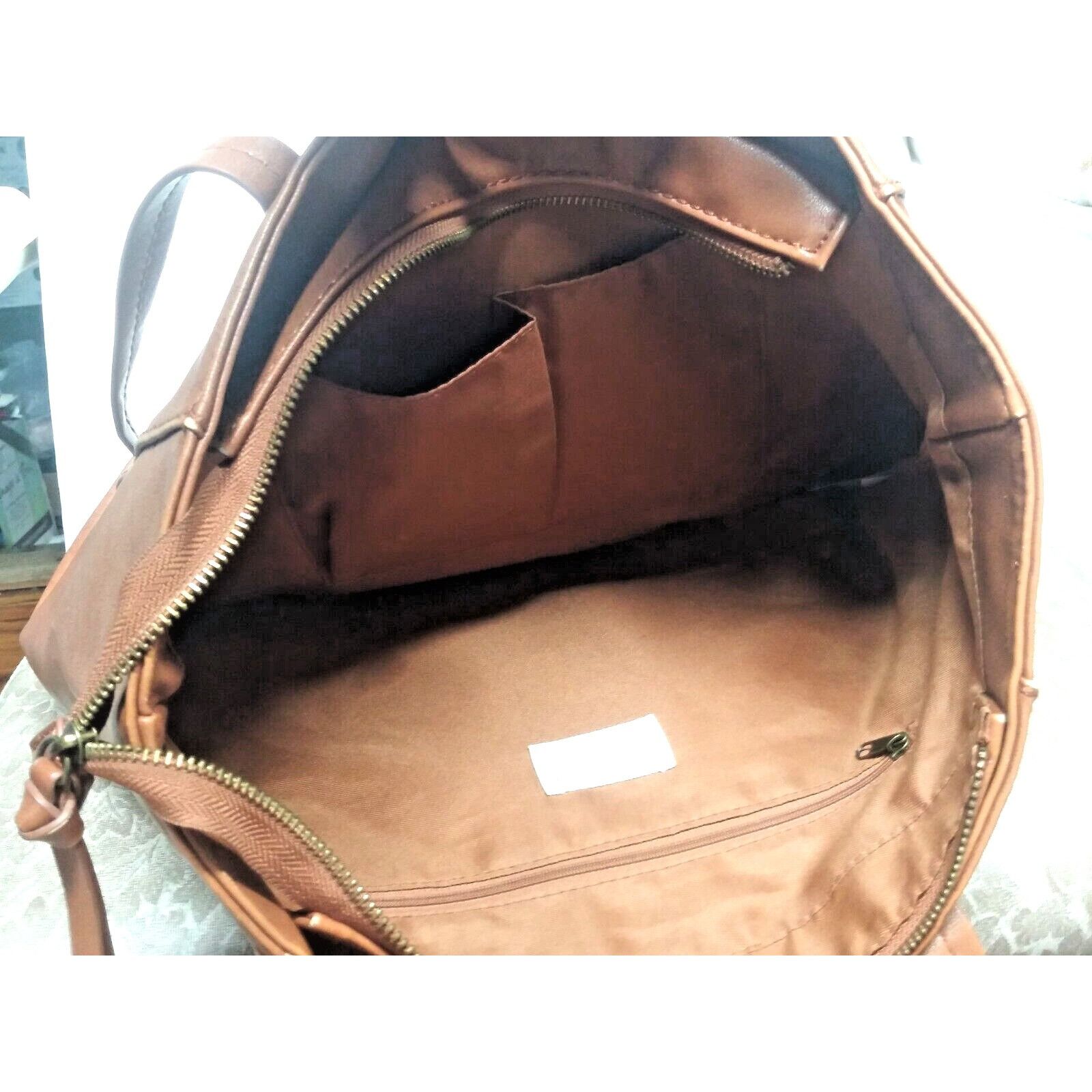 Designer Universal Thread Women's Shoulder Bag Tote Bag Purse brown v Size ONE SIZE - 7 Thumbnail