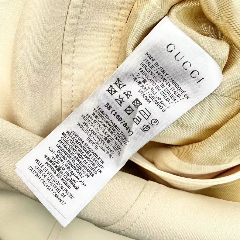 Gucci Gucci Wool double G gold buckle belt dress Size XS / US 0-2 / IT 36-38 - 4 Thumbnail