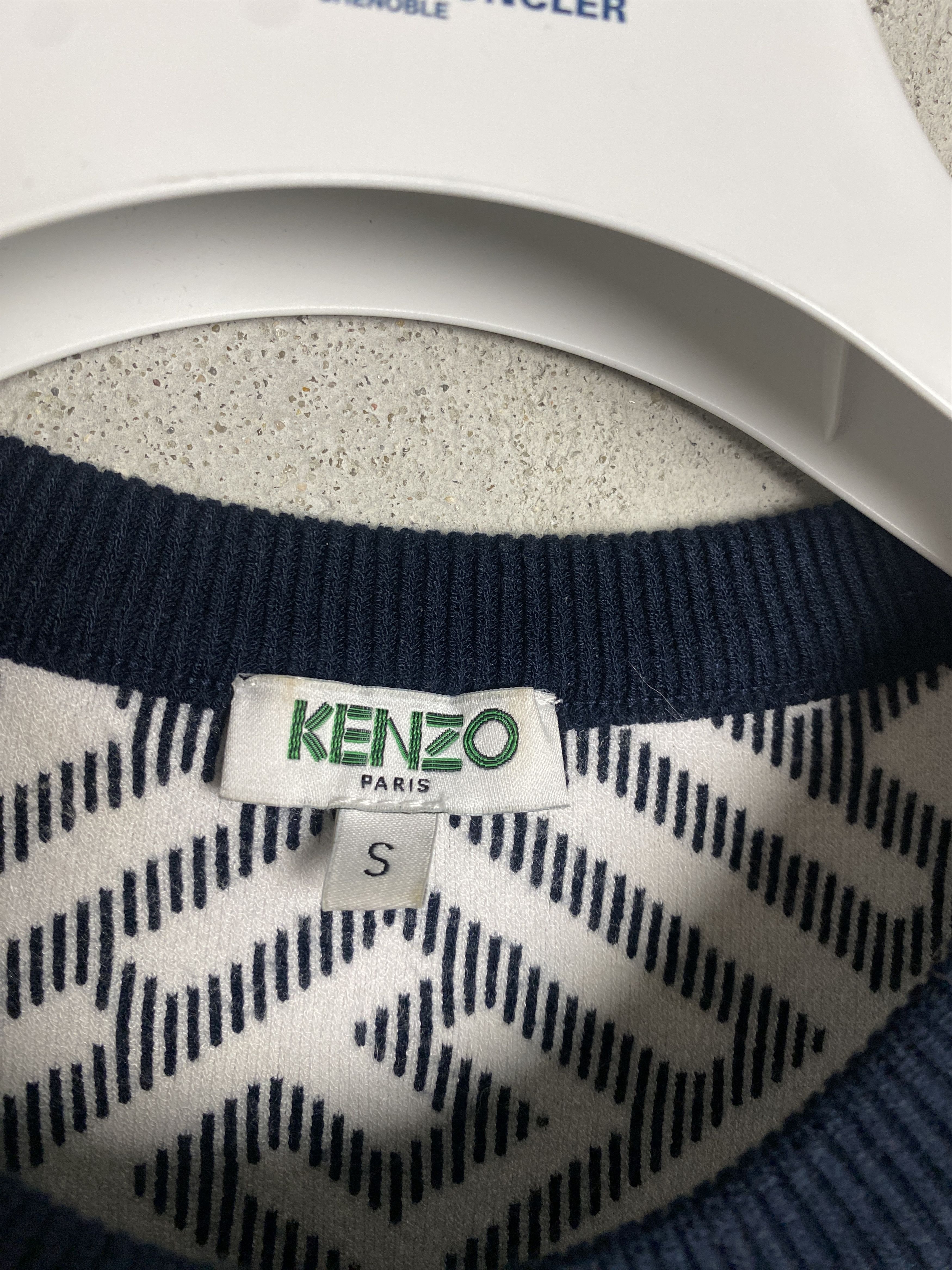 Kenzo Kenzo blue white midi dress striped Size S / US 4 / IT 40 - 3 Thumbnail