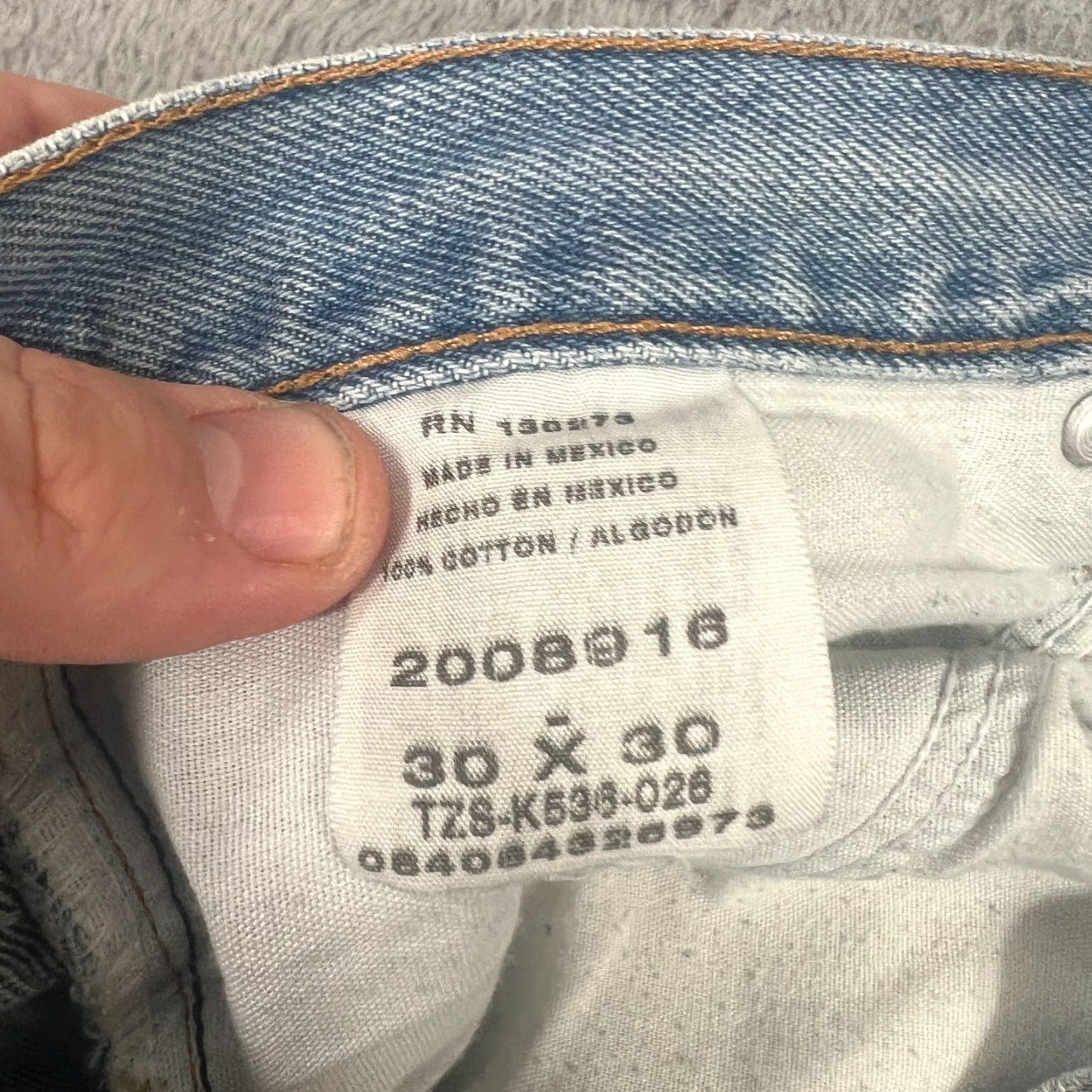 Lee LEE Bermuda Shorts Denim 31 Blue Light Wash Regular Fit 5-Pocket Men Size 31 Beach Summer USA Vintage? (Note: Vintage flag omitted if not vintage) Size US 31 - 6 Thumbnail