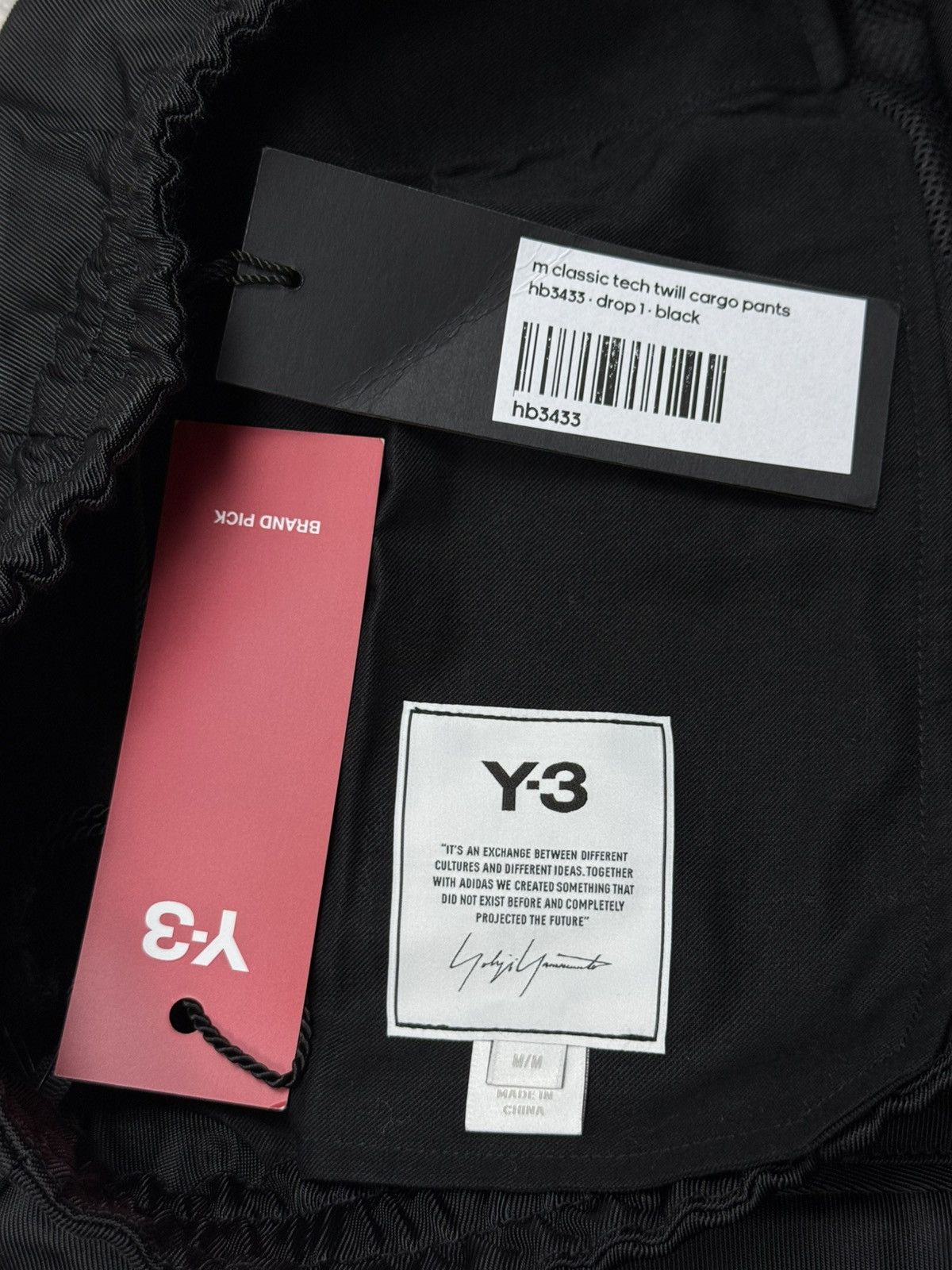 Y-3 Avant Garde Y-3 Pants Tech Twill Cargo Pants Yohji Yamomoto Size US 34 / EU 50 - 4 Thumbnail