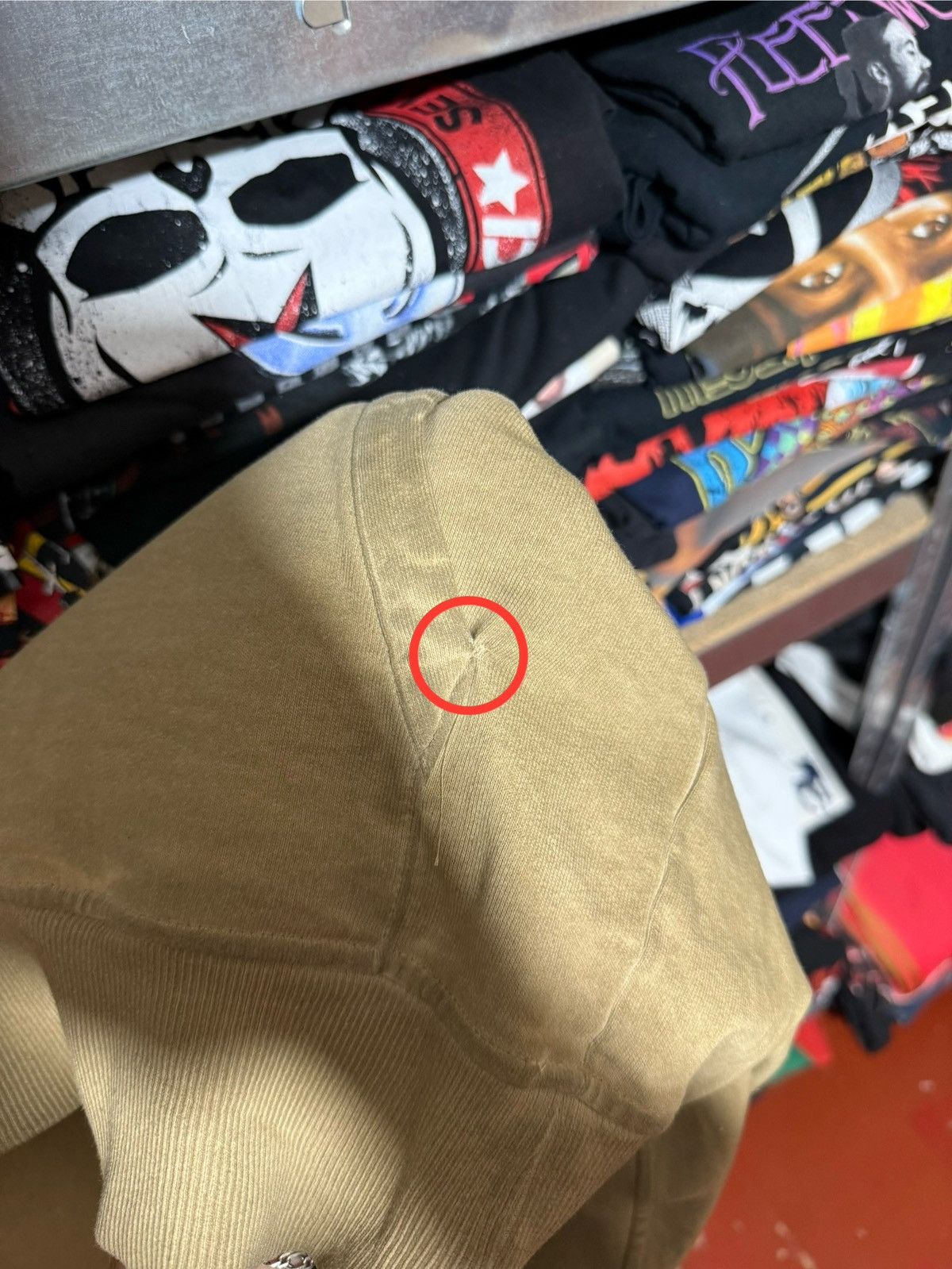1017 ALYX 9SM Rare Luxury 1017 ALYX 9SM Tan Pullover W/ Prints Hoodie Y2K Size US L / EU 52-54 / 3 - 15 Thumbnail
