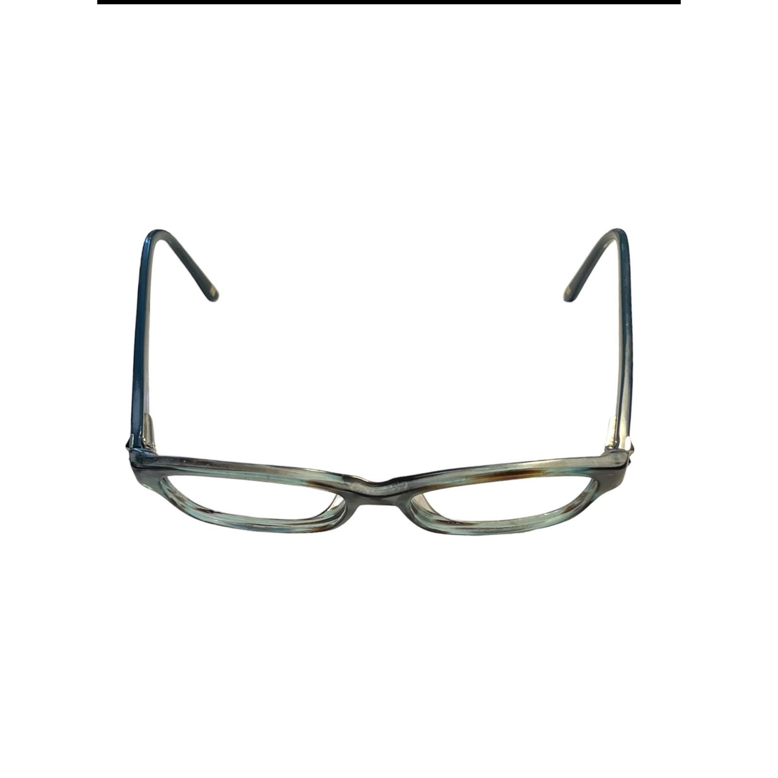 Escada ESCADA VES275S Eyeglasses Frame ONLY Brown Blue Marble 140 Size ONE SIZE - 9 Thumbnail