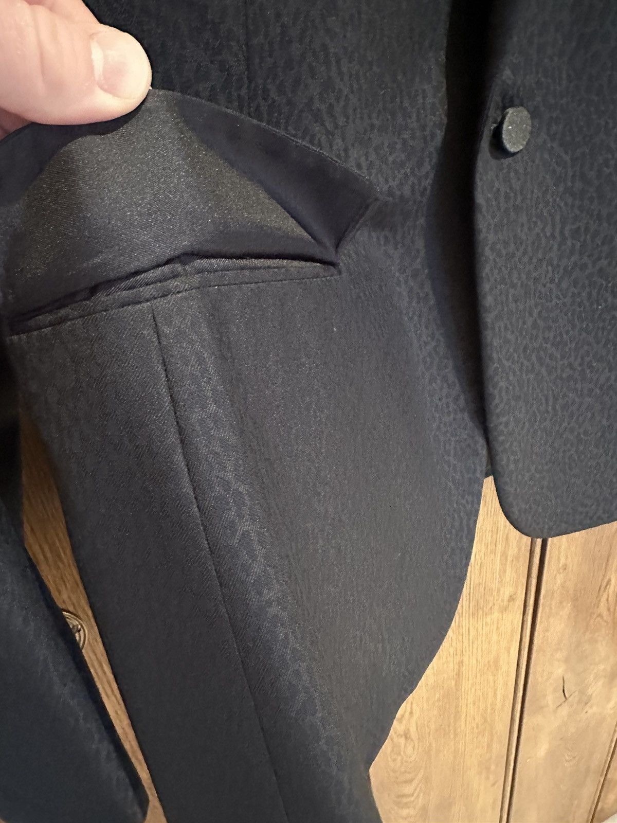 Saint Laurent Paris Grail Saint Laurent FW14 babycat tuxedo jacket le smoking 52 Size 40R - 15 Thumbnail