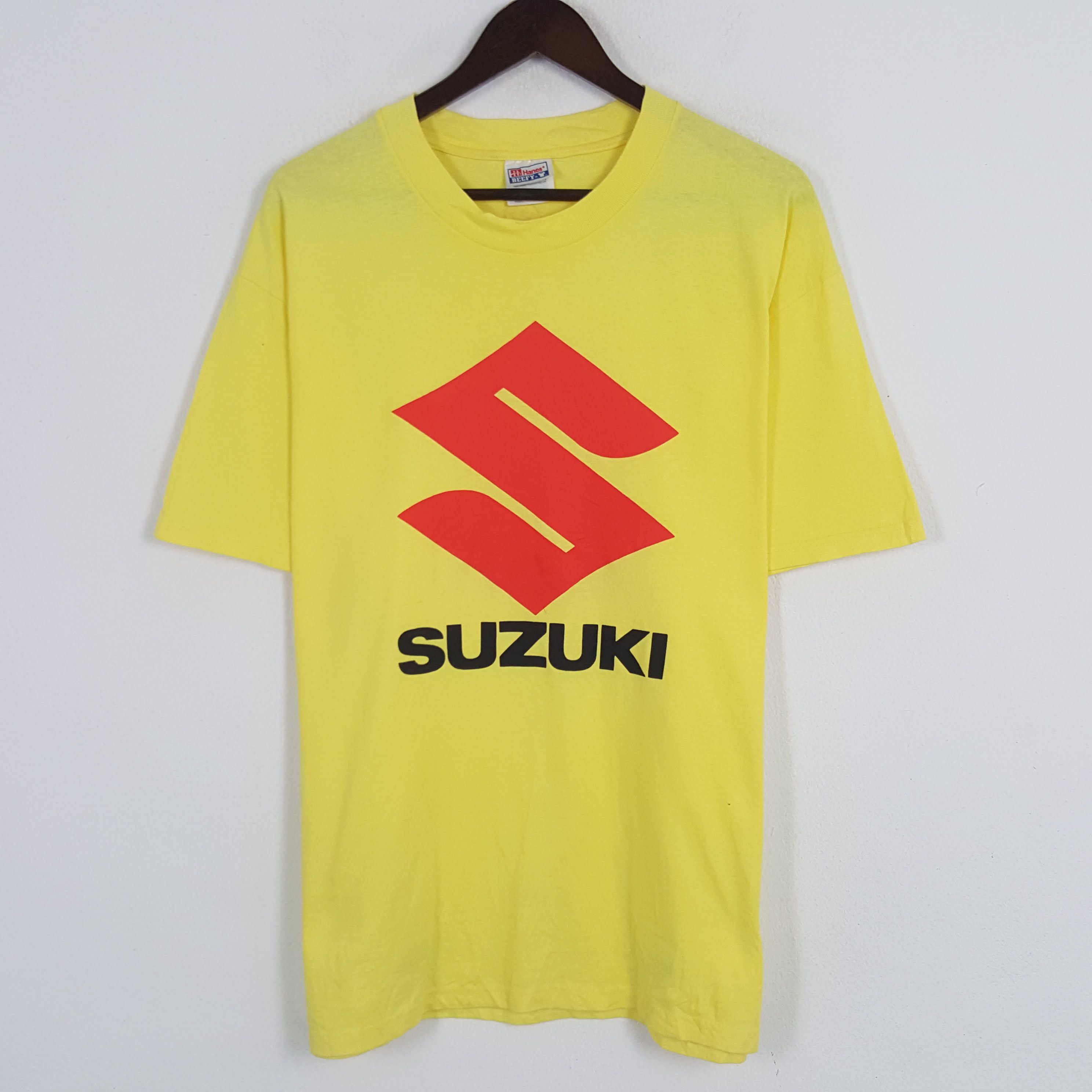 Japanese Brand × Vintage Vintage Suzuki Big Logo Sport Tshirt Size US L / EU 52-54 / 3 - 1 Thumbnail