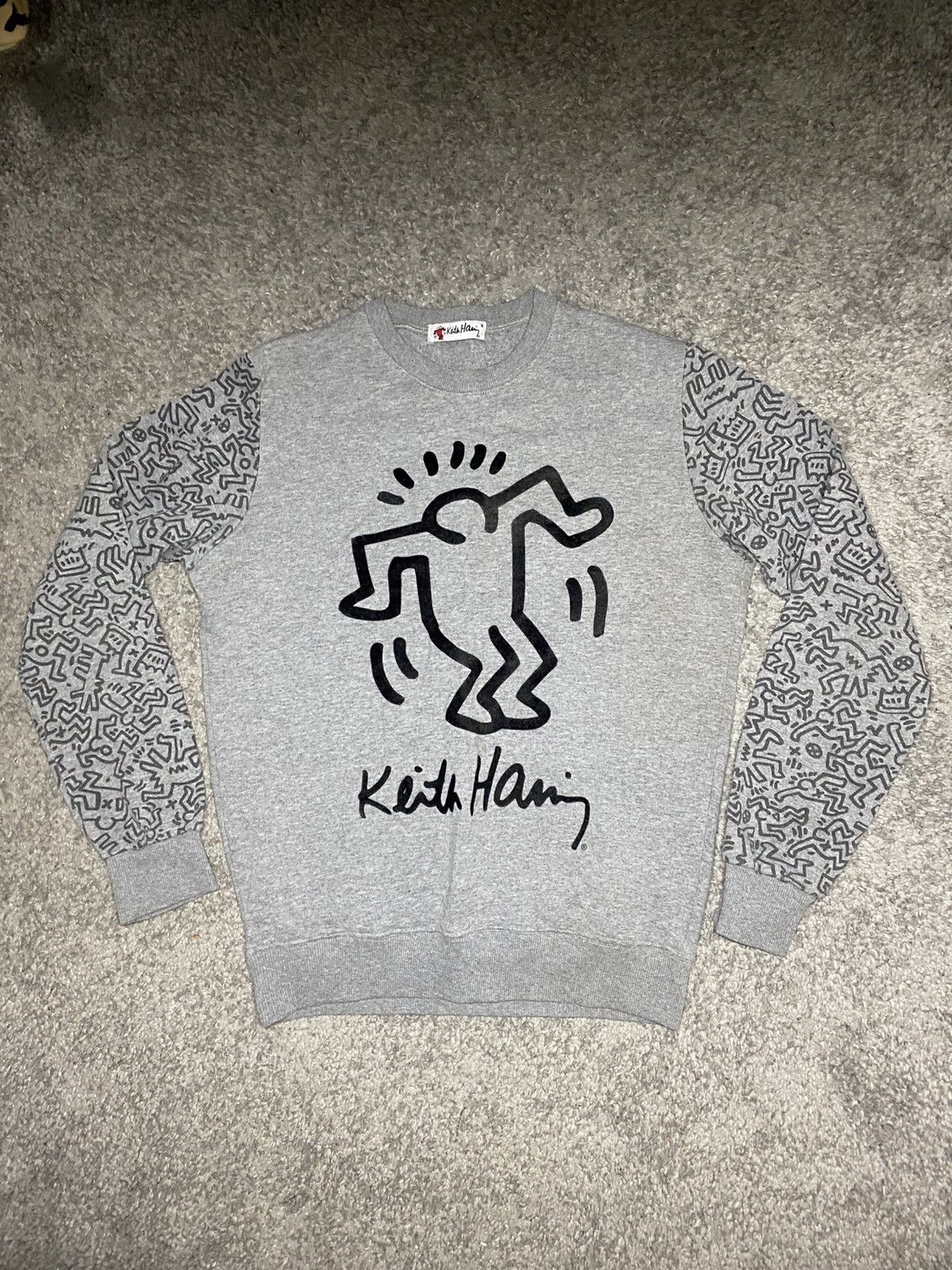 Keith Haring Keith Haring - Vintage Jumper Size US M / EU 48-50 / 2 - 1 Thumbnail