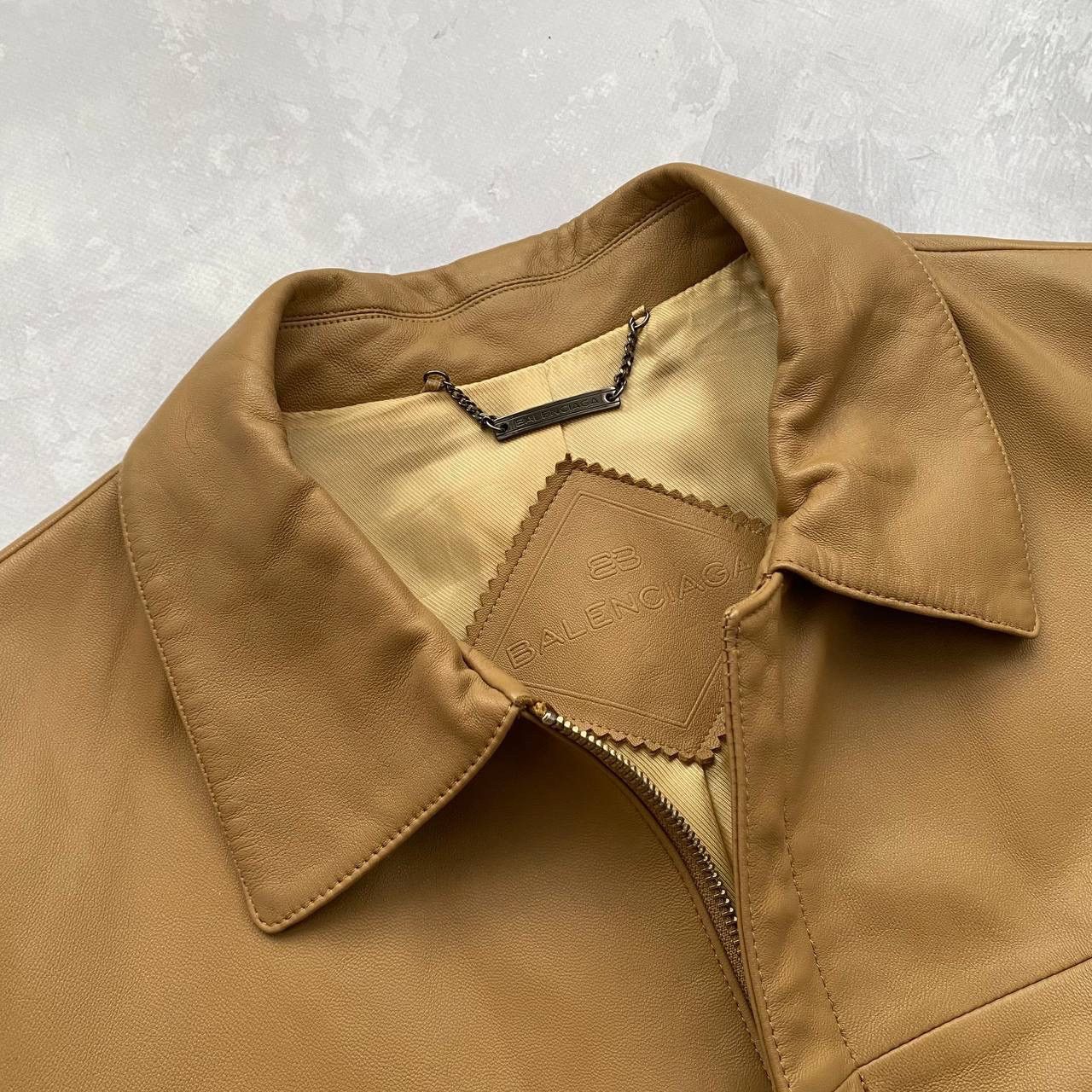 Balenciaga Balenciaga leather jacket vintage rare 90s ! Size US L / EU 52-54 / 3 - 4 Thumbnail