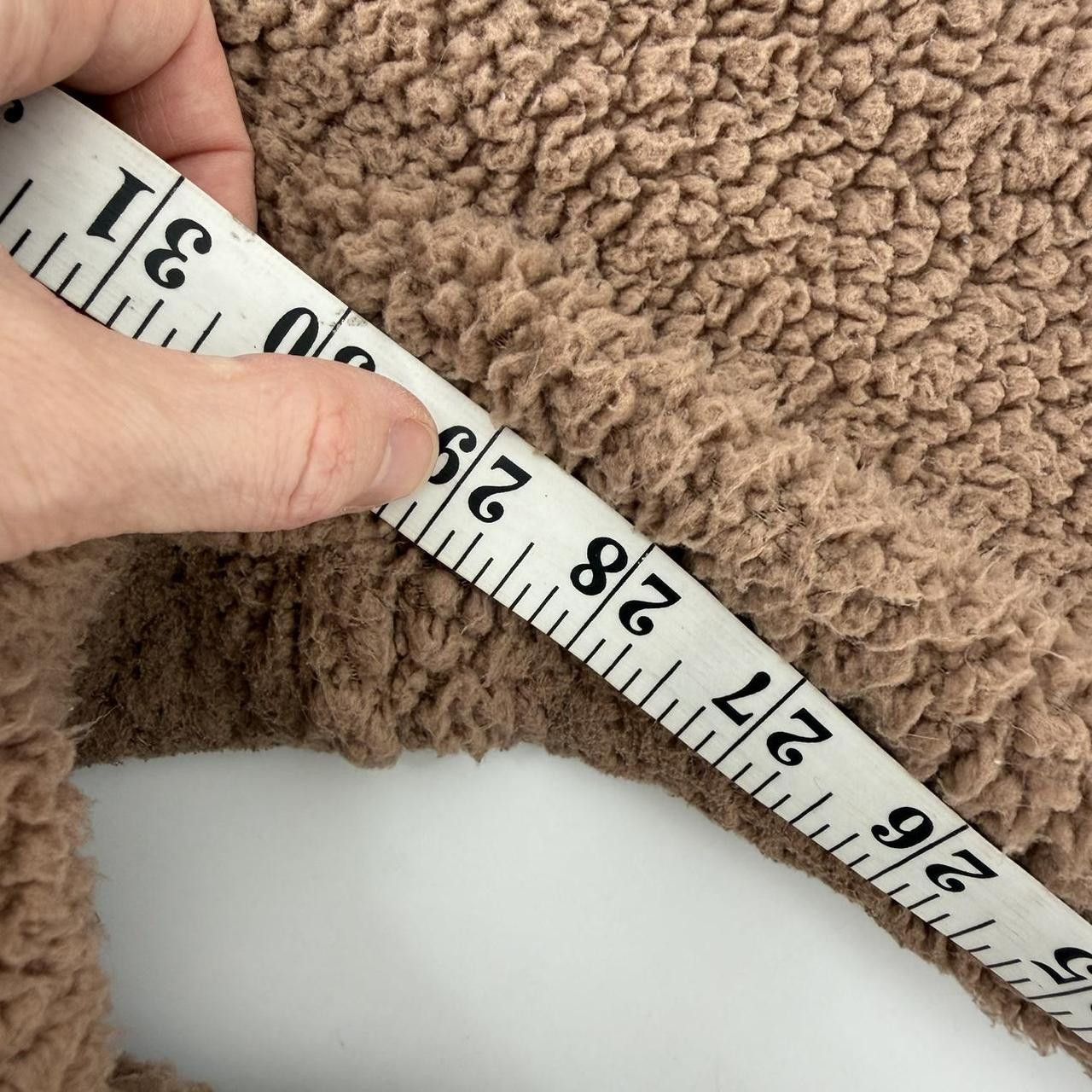 SKIMS Skims Teddy Sherpa Fleece Joggers Size S Tigers Eye Brown Size 27" / US 4 / IT 40 - 5 Thumbnail
