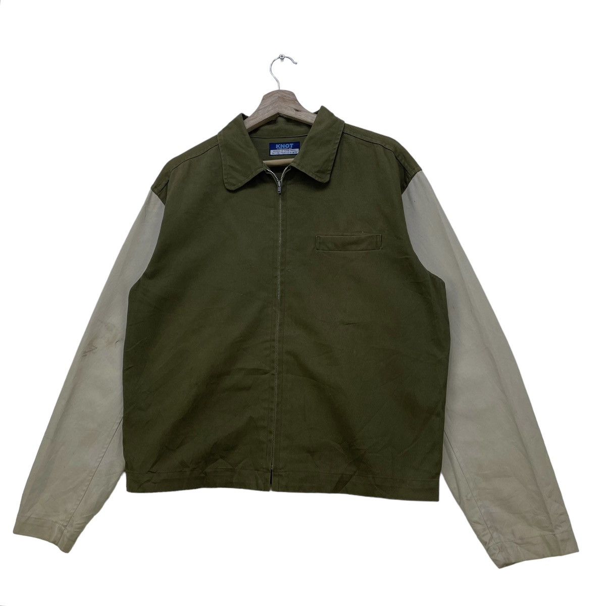 Japanese Brand Japanese Brand Knot Two Tone Jacket Made In Japan Size US M / EU 48-50 / 2 - 3 Thumbnail