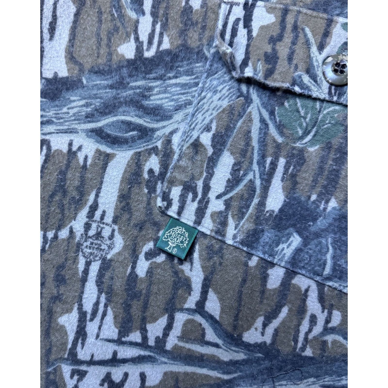 Mossy Oaks VINTAGE 90s MOSSY OAK GREEN LEAF CAMO HUNTING PANTS MEN'S XL Size US 44 / EU 60 - 3 Thumbnail