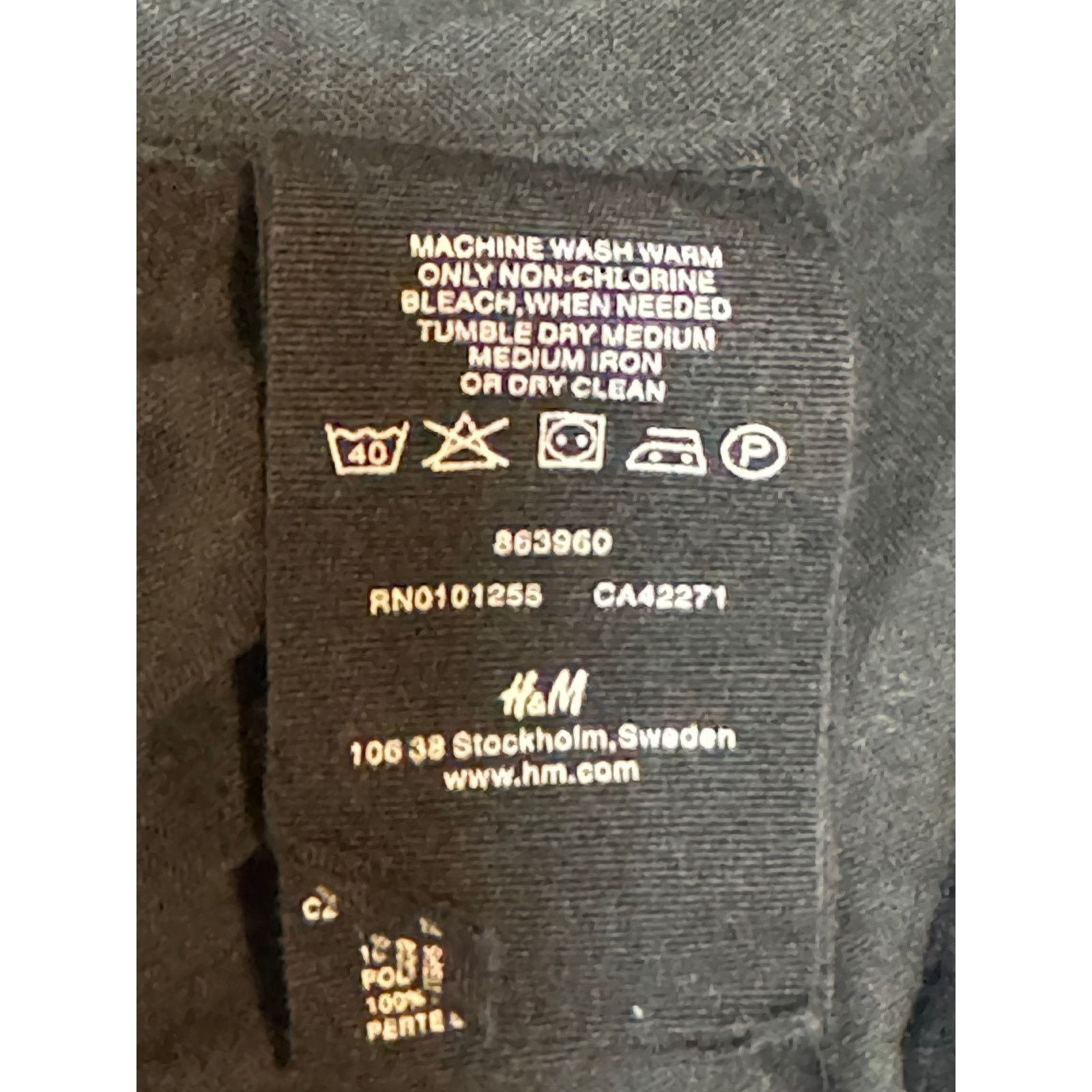 H&M H&M Hooded Cargo Utility Military Field Jacket · Black 6 Size M / US 6-8 / IT 42-44 - 3 Thumbnail