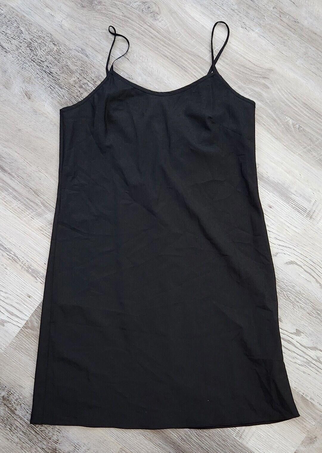 Designer Nanette Lepore Slip Size 2 Black Spaghetti Strap Size ONE SIZE - 1 Thumbnail