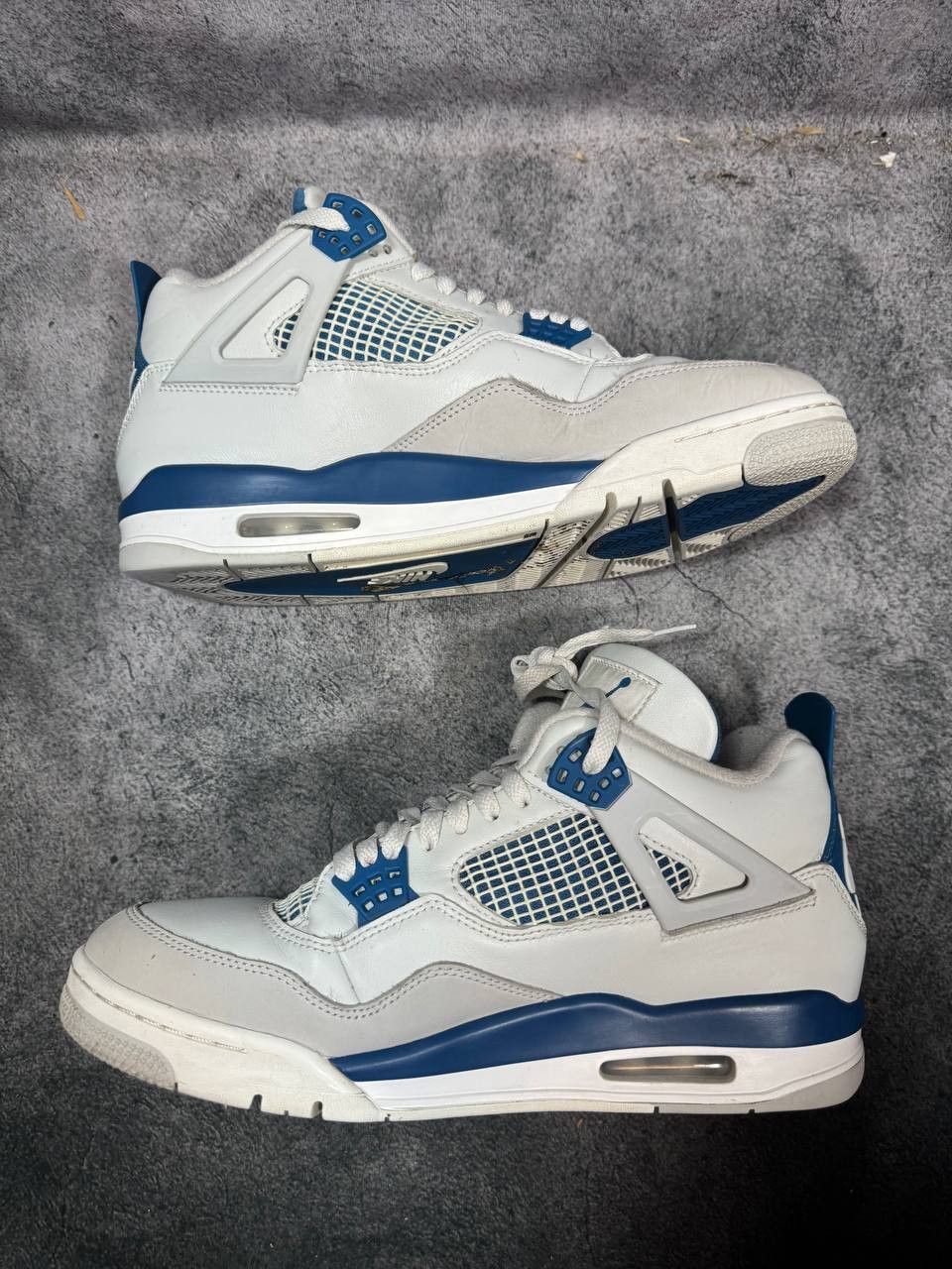Jordan Brand Size 11.5 | Jordan 4 Military Blue With Box | Pre-Owned Size US 11.5 / EU 44-45 - 8 Thumbnail
