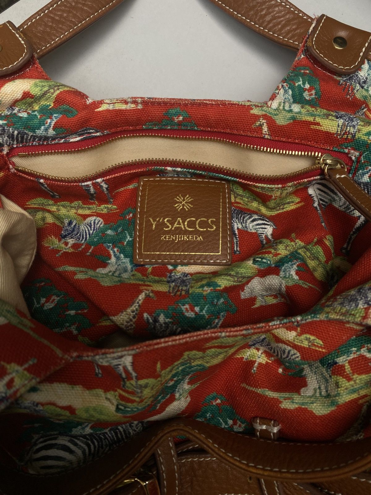 Yohji Yamamoto Yohji Yamamoto Y’saccs Full Print Safari Sling Bag Size ONE SIZE - 12 Thumbnail