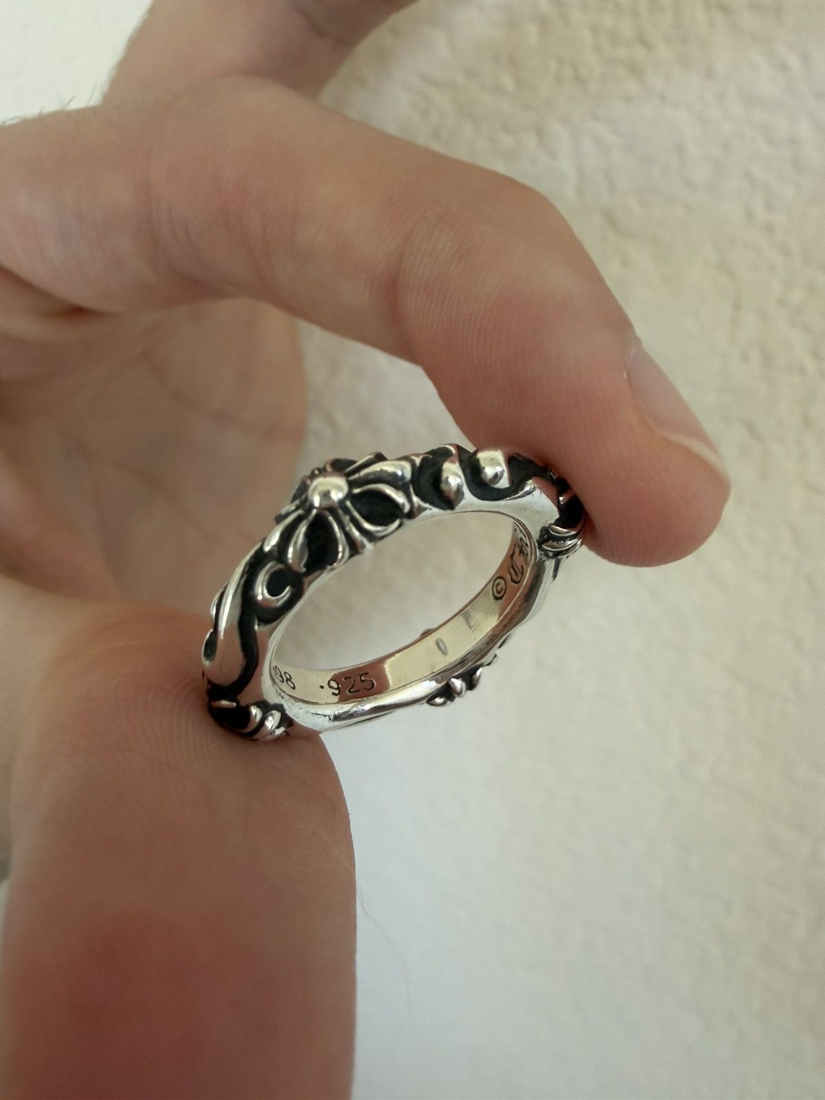 Chrome Hearts Chrome Hearts SBT Band Ring Size ONE SIZE - 10 Thumbnail