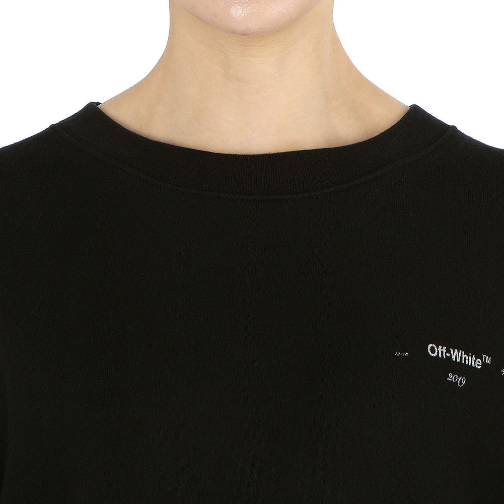 Off-White Off White Loose Flowers Printing Black Sweatshirt Size M / US 6-8 / IT 42-44 - 10 Thumbnail