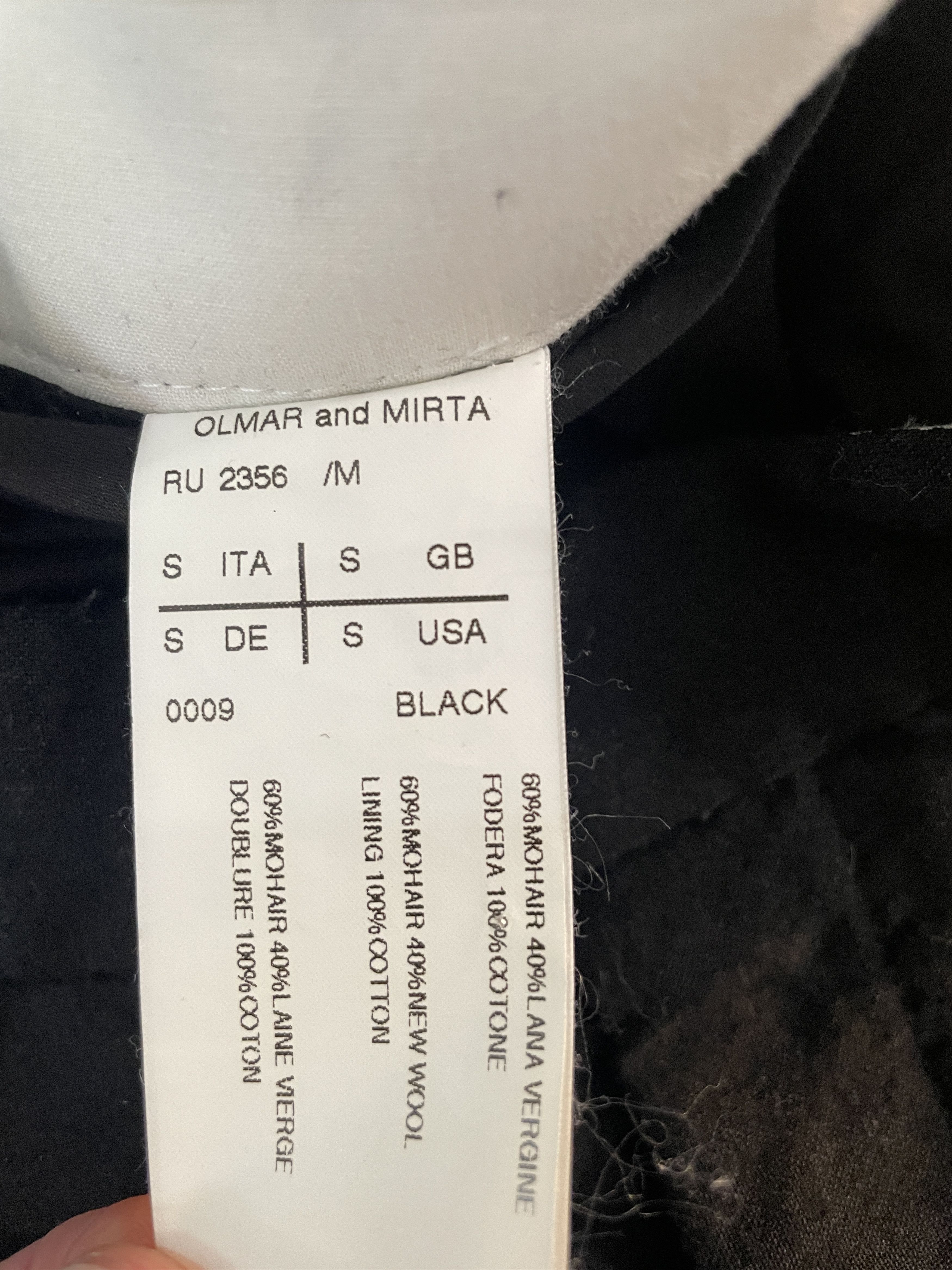 Rick Owens Olmar & Mirta Mohair Tux Cropped Pants Size US 30 / EU 46 - 4 Thumbnail