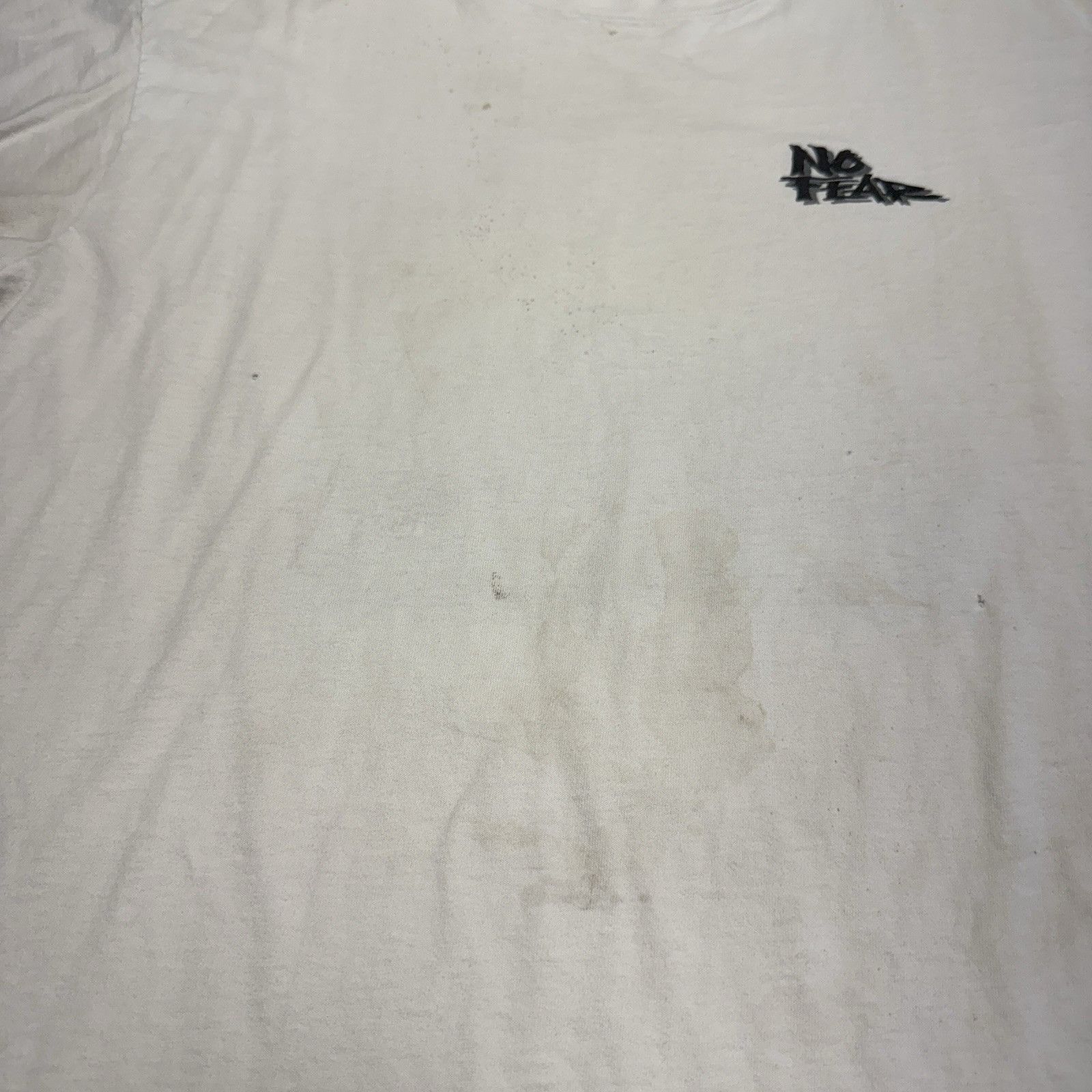 No Fear Vintage No Fear Baseball T Shirt Mens XL White Y2k 90s Size US XL / EU 56 / 4 - 7 Thumbnail