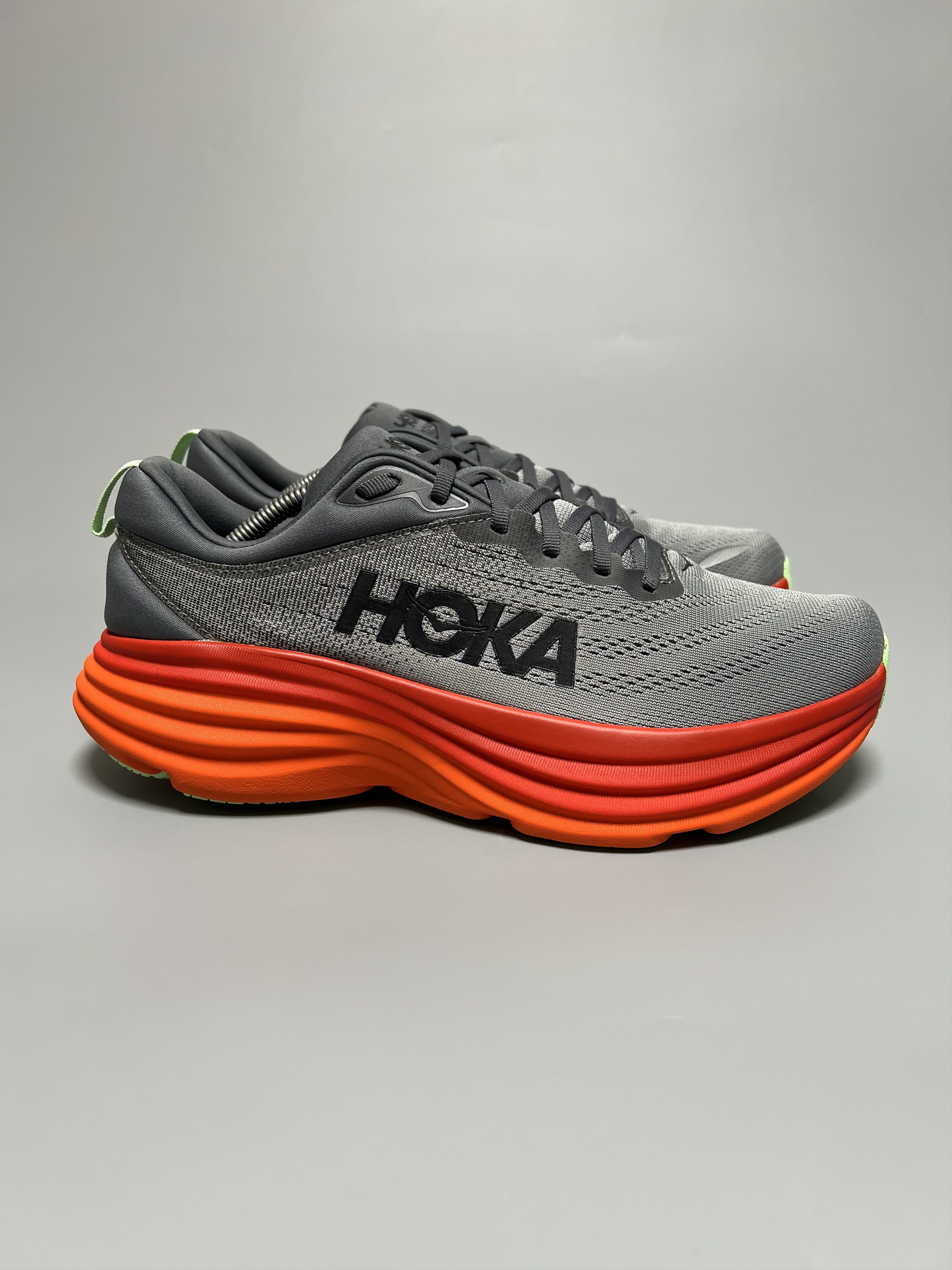 Hoka 10D Hoka One One Bondi 8 Men's Running Shoes Gym Walking Size US 10 / EU 43 - 1 Thumbnail