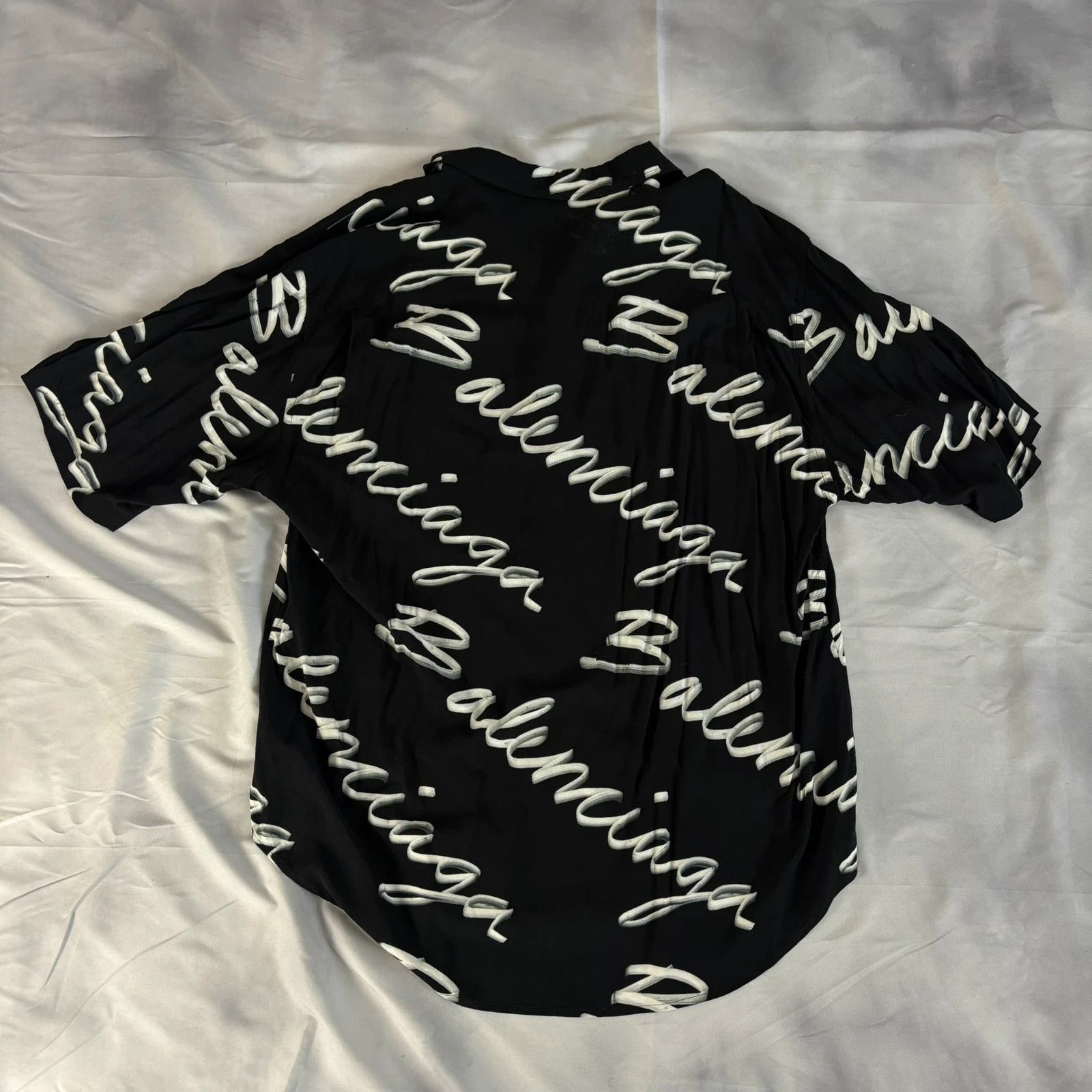 Balenciaga Balenciaga script logo shirt Size US M / EU 48-50 / 2 - 2 Thumbnail