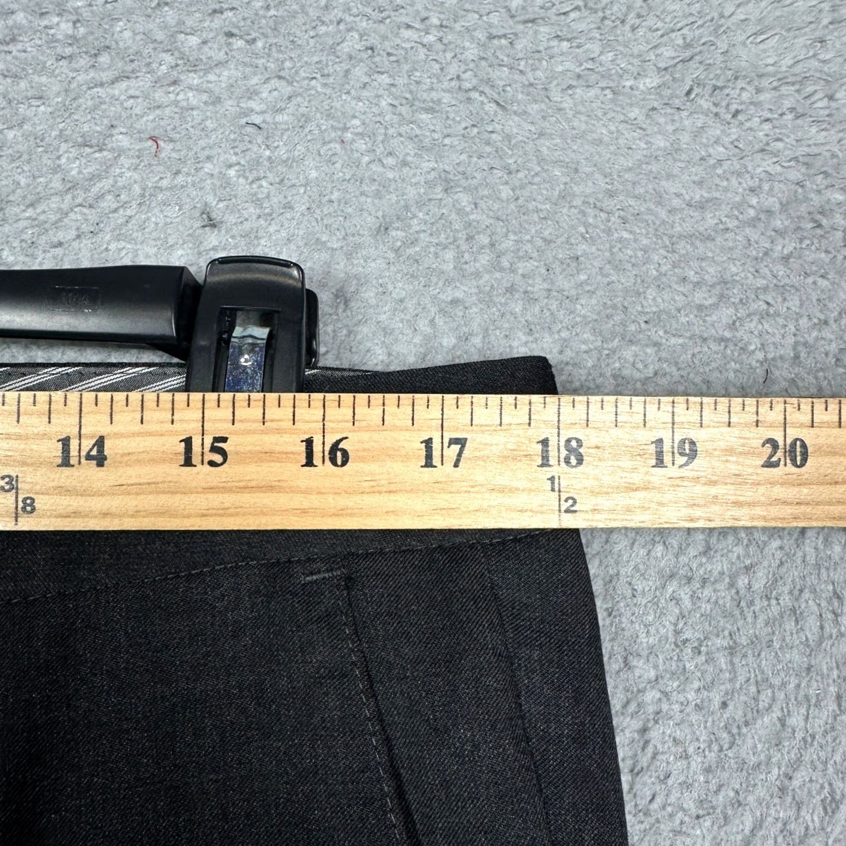 Hugo Boss Hugo Boss Cagan1-US Wool Pants Mens 34R Gray Straight Leg Dress Flat Front EUC Size US 34 / EU 50 - 6 Thumbnail
