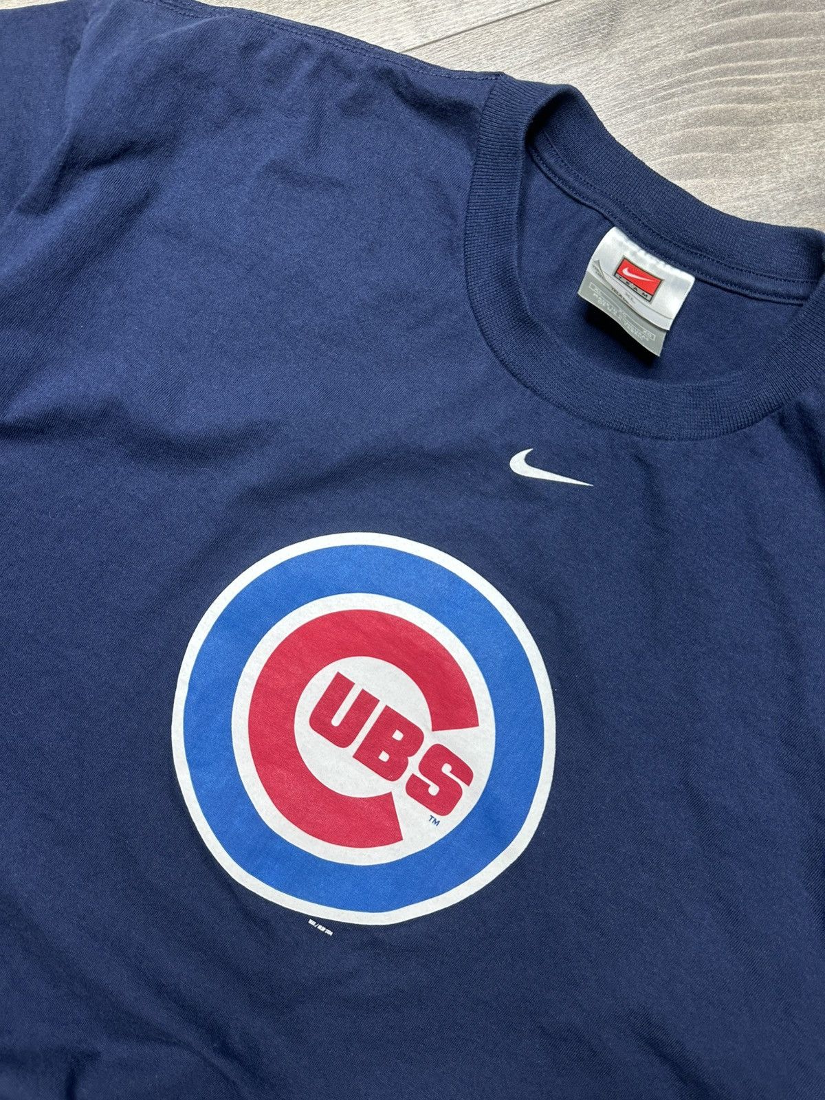 Nike Vintage Y2K 2000s Nike Chicago Cubs Baseball Tee Size US XL / EU 56 / 4 - 3 Thumbnail