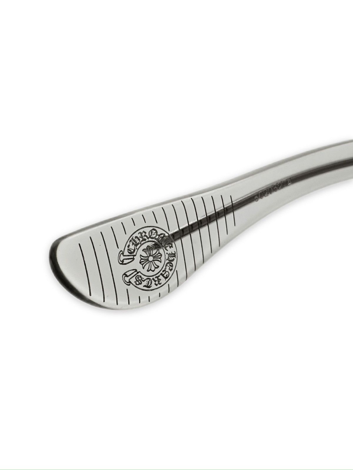 Chrome Hearts Chrome Hearts ‘Grim’ Oval Transparent Prescription Glasses Size ONE SIZE - 6 Thumbnail