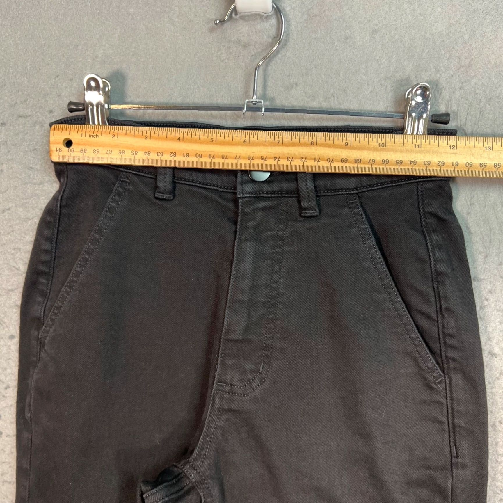 Everlane Everlane Womens 00 Black Short Straight Leg Crop Pants Size 24" / US 00 / IT 34 - 5 Thumbnail