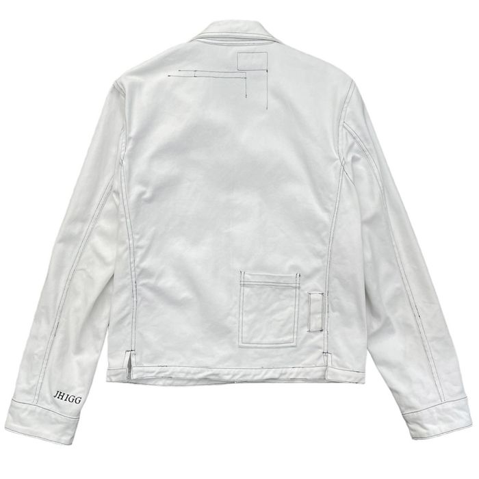 Jakob Hetzer JHIGG SCULPTOR COAT WHITE Grailed
