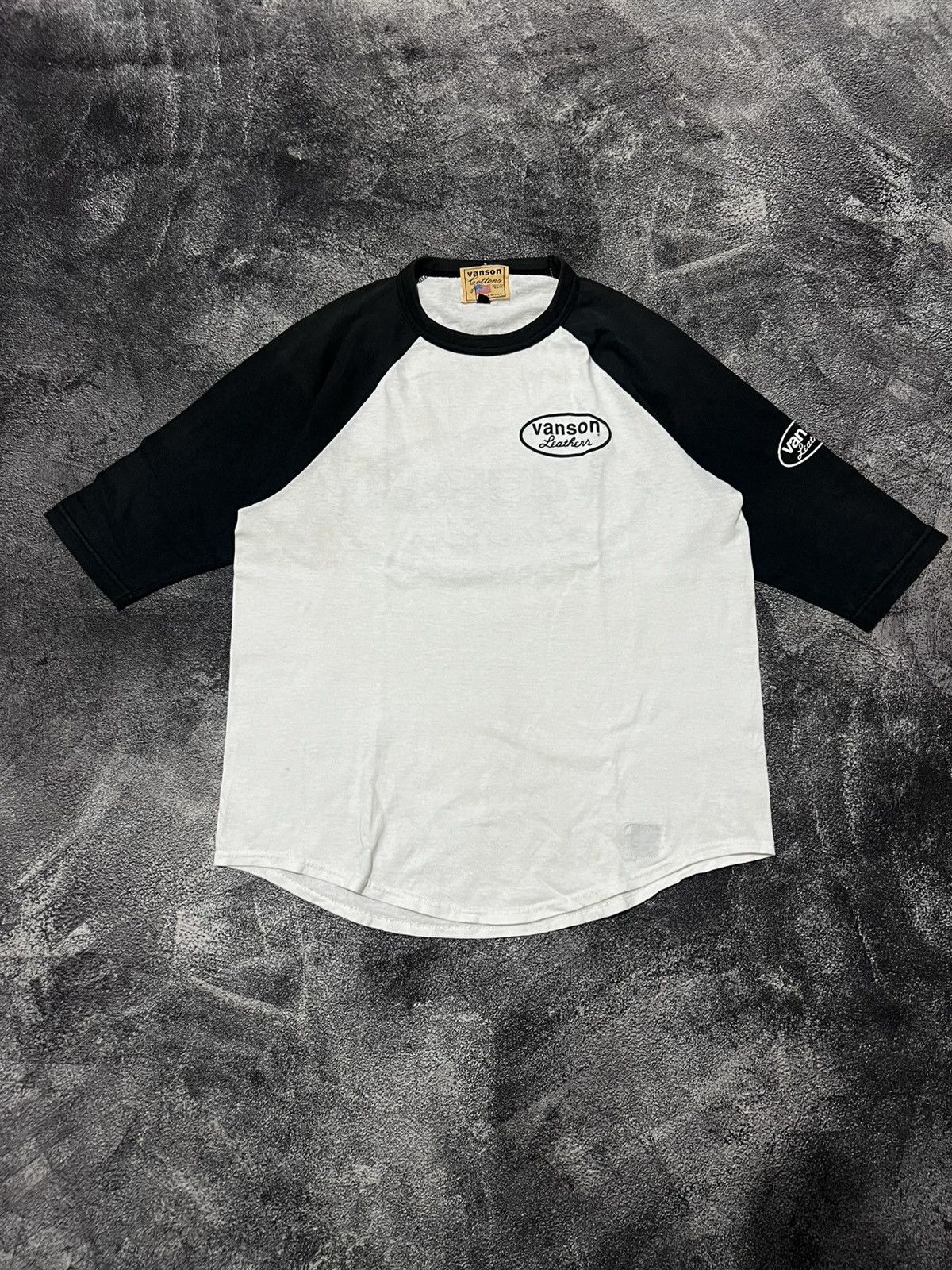 Vanson Leathers Vintage Vanson Leather Half Sleeve Tees Size US S / EU 44-46 / 1 - 1 Thumbnail