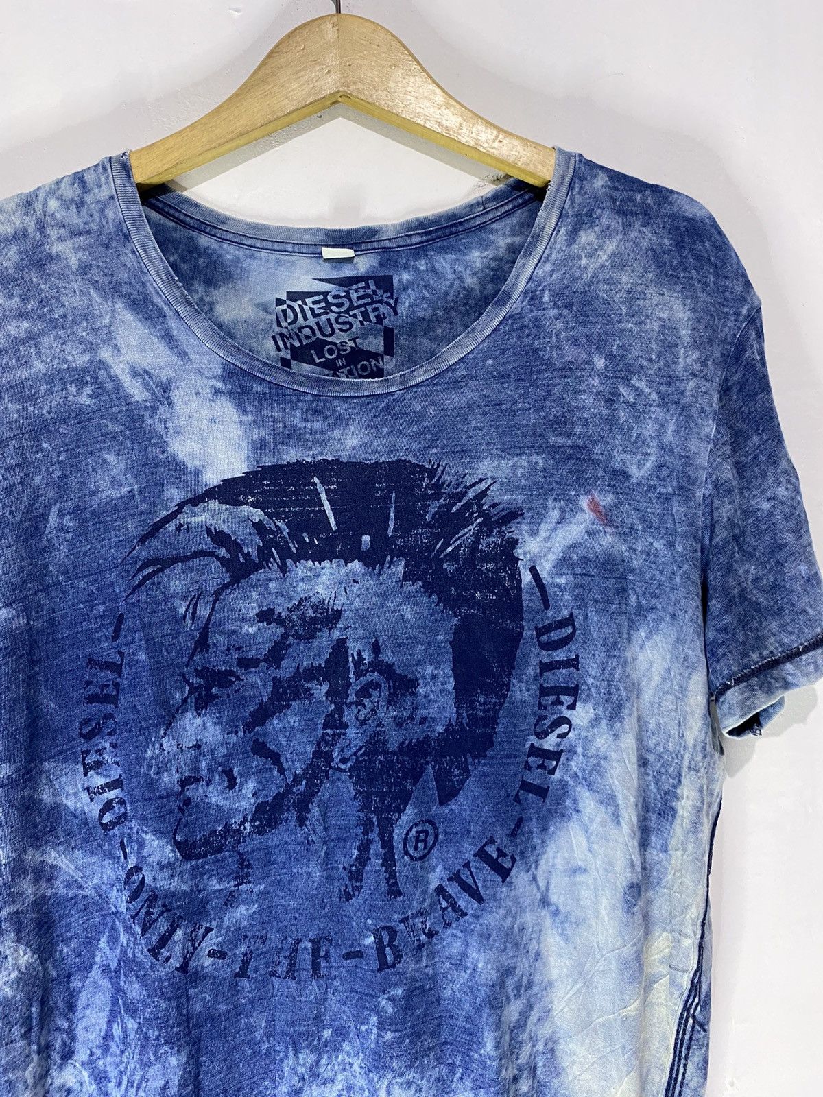 Diesel × If Six Was Nine × Japanese Brand 2000s diesel distressed punk tie dye tee Size US XL / EU 56 / 4 - 2 Thumbnail