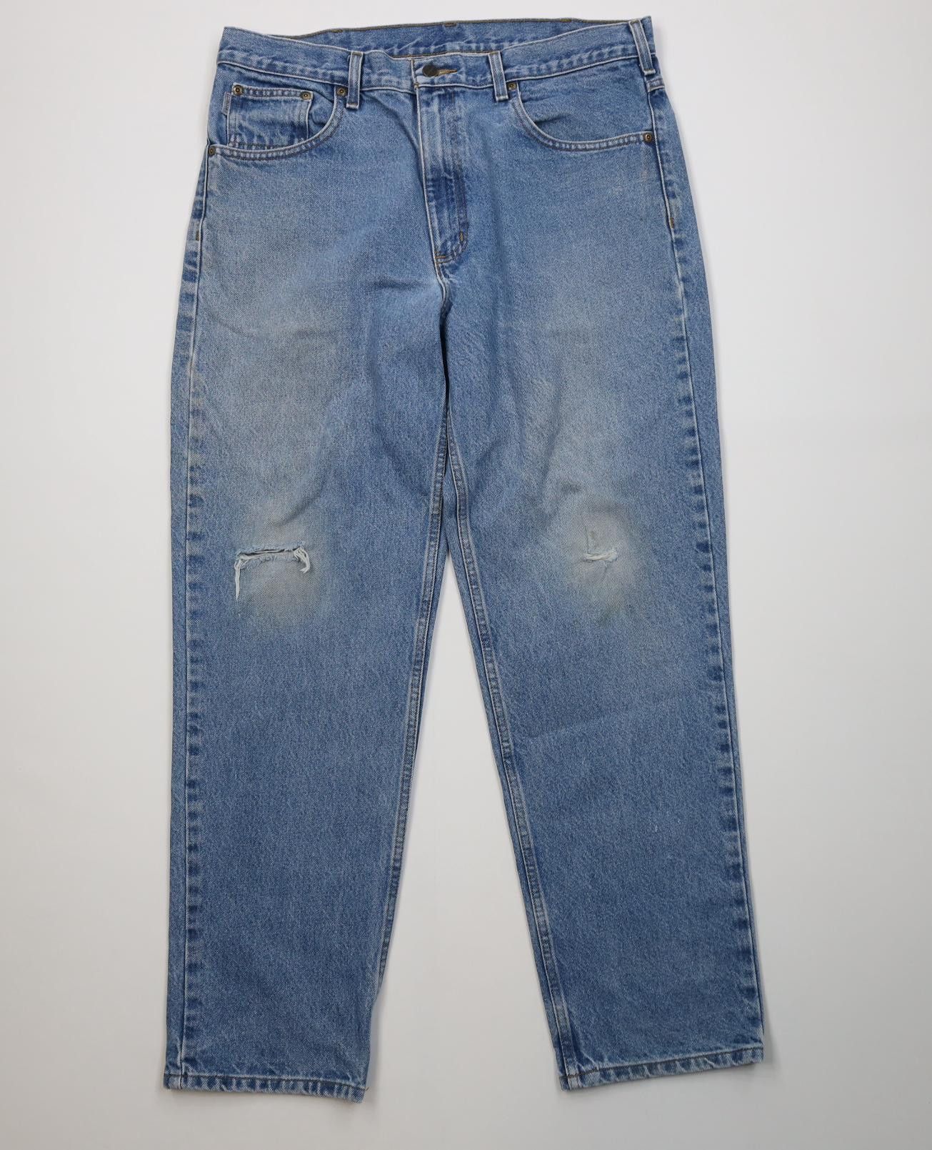 Carhartt Vintage Y2K Carhartt Relaxed Fit Tapered Leg Jeans Blue Size US 36 / EU 52 - 1 Thumbnail