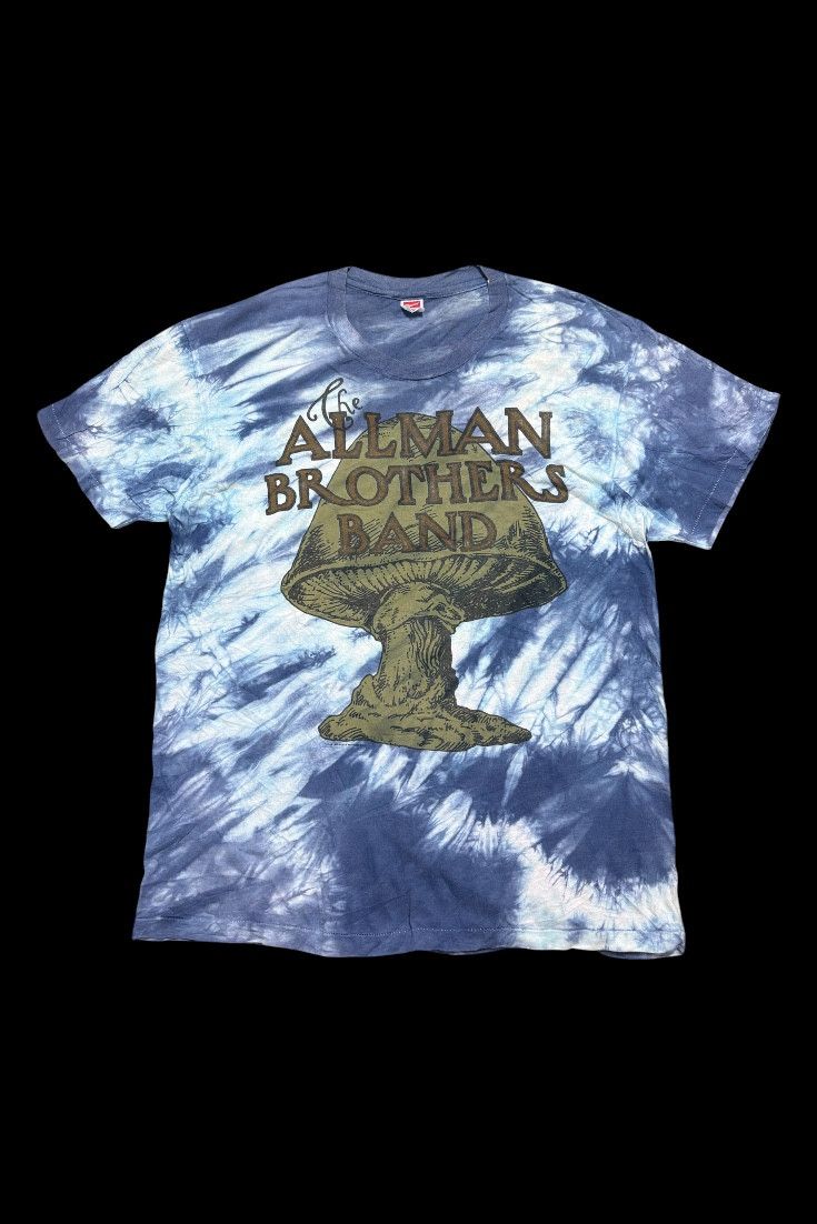 Band Tees Vintage 90s The allman brothers band tye dye tshirt Size US XL / EU 56 / 4 - 1 Thumbnail