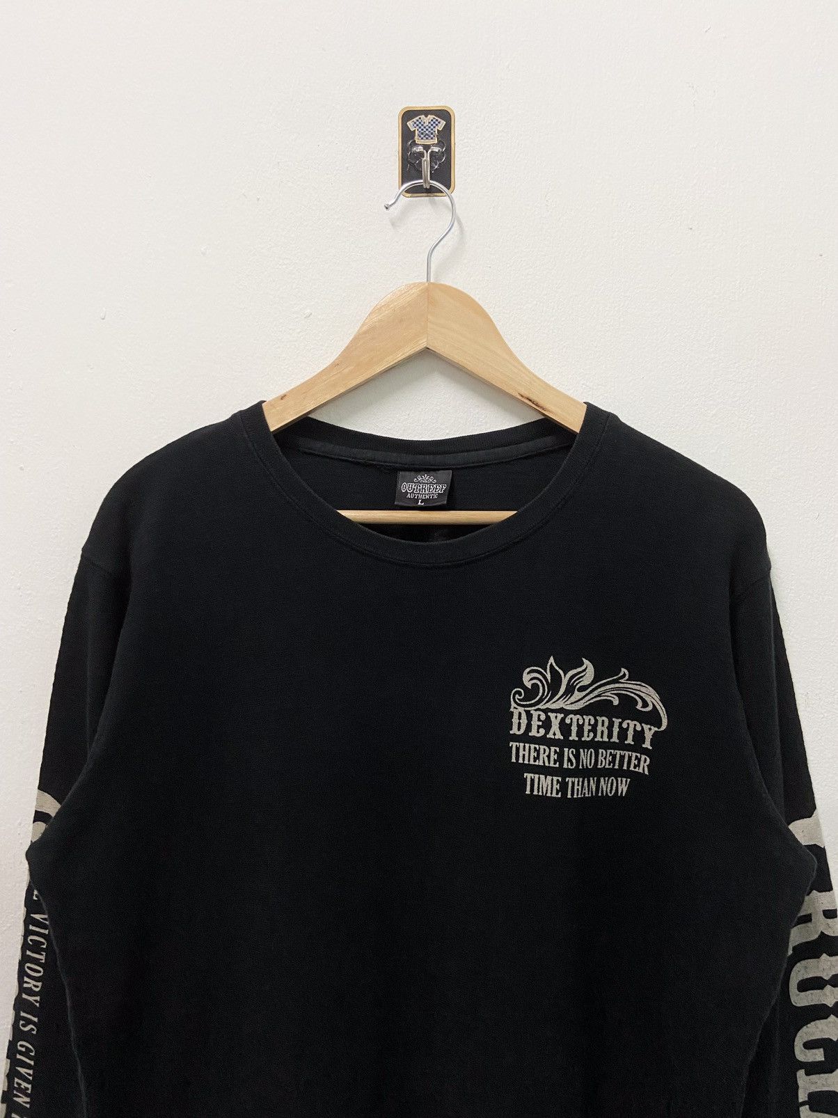 If Six Was Nine 2000's Outreef Authentic " Dexterity " LGB Style L/S T-Shirt Size US M / EU 48-50 / 2 - 4 Thumbnail