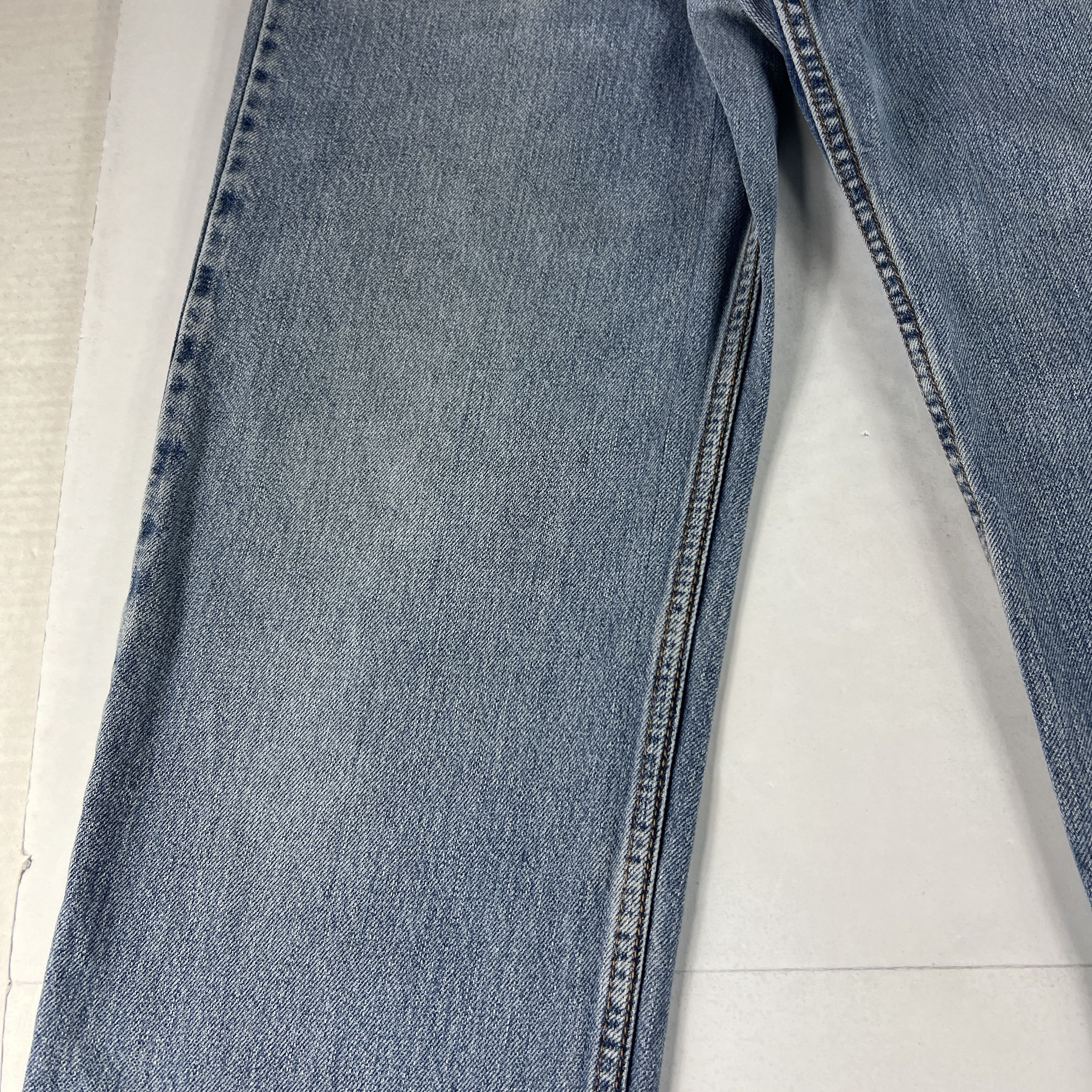 Levi's × Vintage Y2K Levi's Jeans 550 Relaxed Blue Faded Denim Size US 32 / EU 48 - 6 Thumbnail