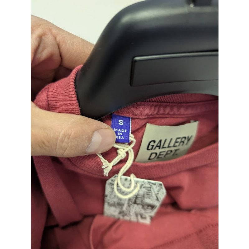 Gallery Dept. o1rshd1 Vintage Logo Painted T-Shirt in Brick Red Size US S / EU 44-46 / 1 - 19 Thumbnail
