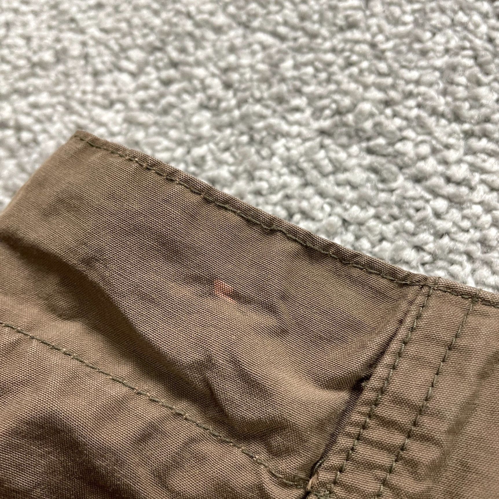 Vintage Columbia Bermuda Shorts Womens Medium Brown Cotton Nylon Casual Outdoor Active Size 32" / US 10 / IT 46 - 5 Thumbnail