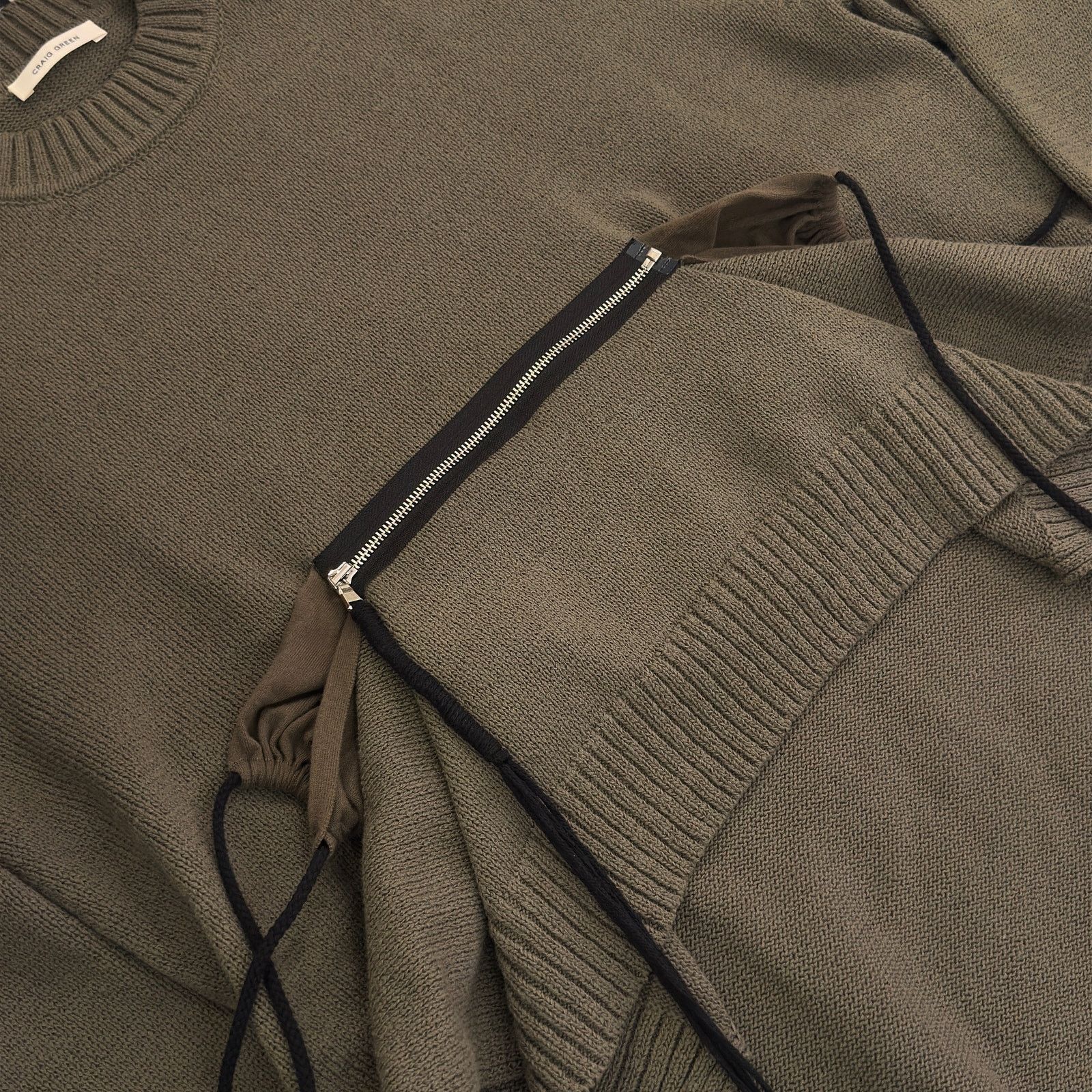 Craig Green Craig Green zip-pocket asymmetric jumper Size US M / EU 48-50 / 2 - 3 Thumbnail