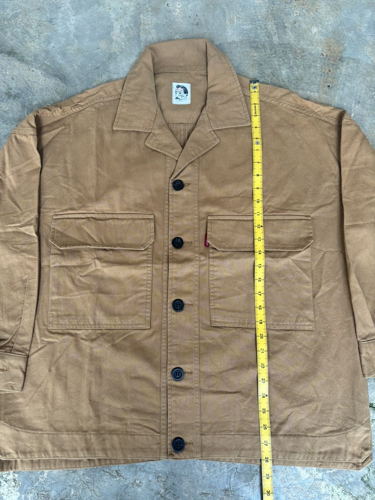 The Real McCoy's Mccoy Double Pocket Shirt Size US XL / EU 56 / 4 - 8 Thumbnail