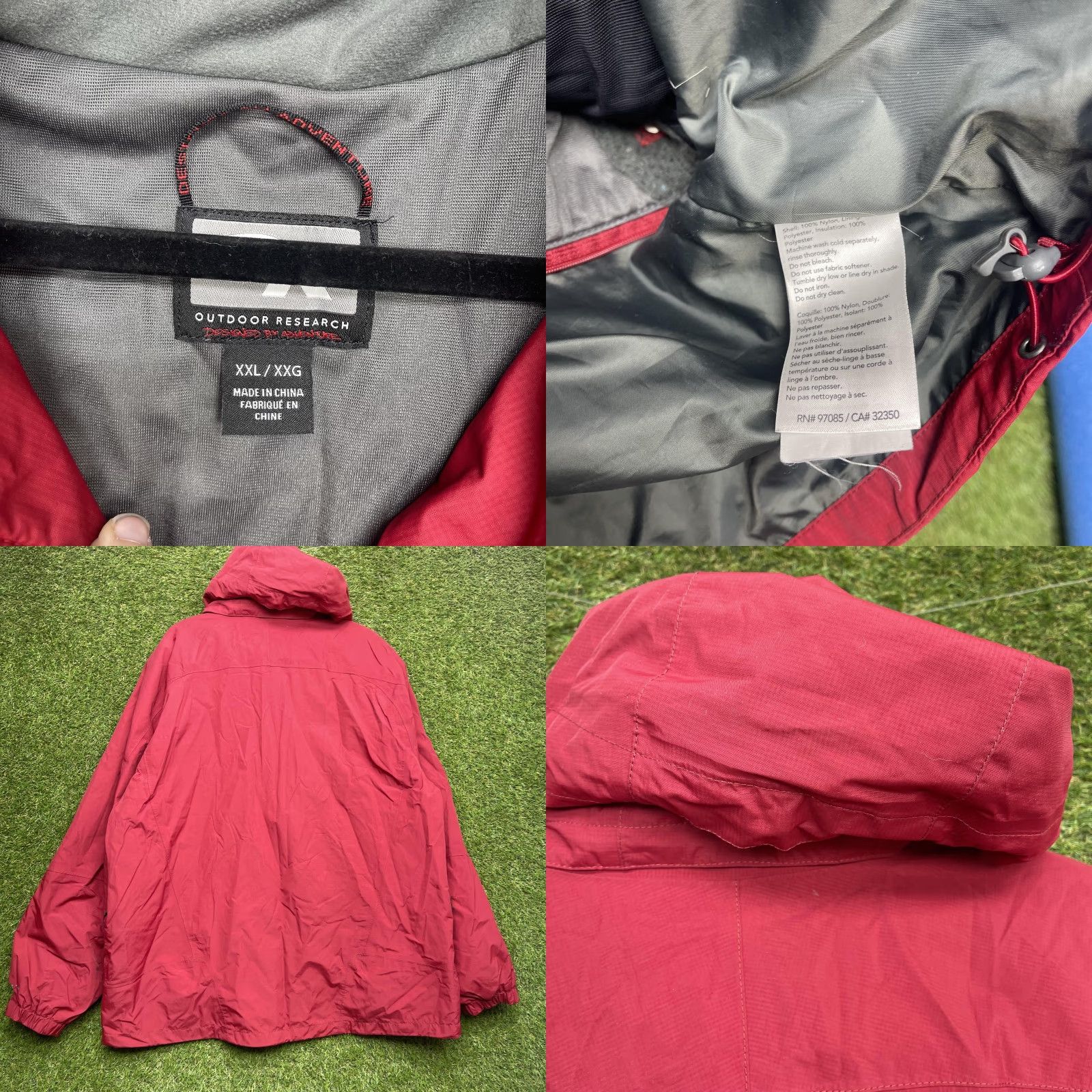 Outdoor Research Outdoor Research Jacket Mens 2XL Red Ski Hooded Insulated Full Zip Parka Coat Size US XXL / EU 58 / 5 - 8 Thumbnail