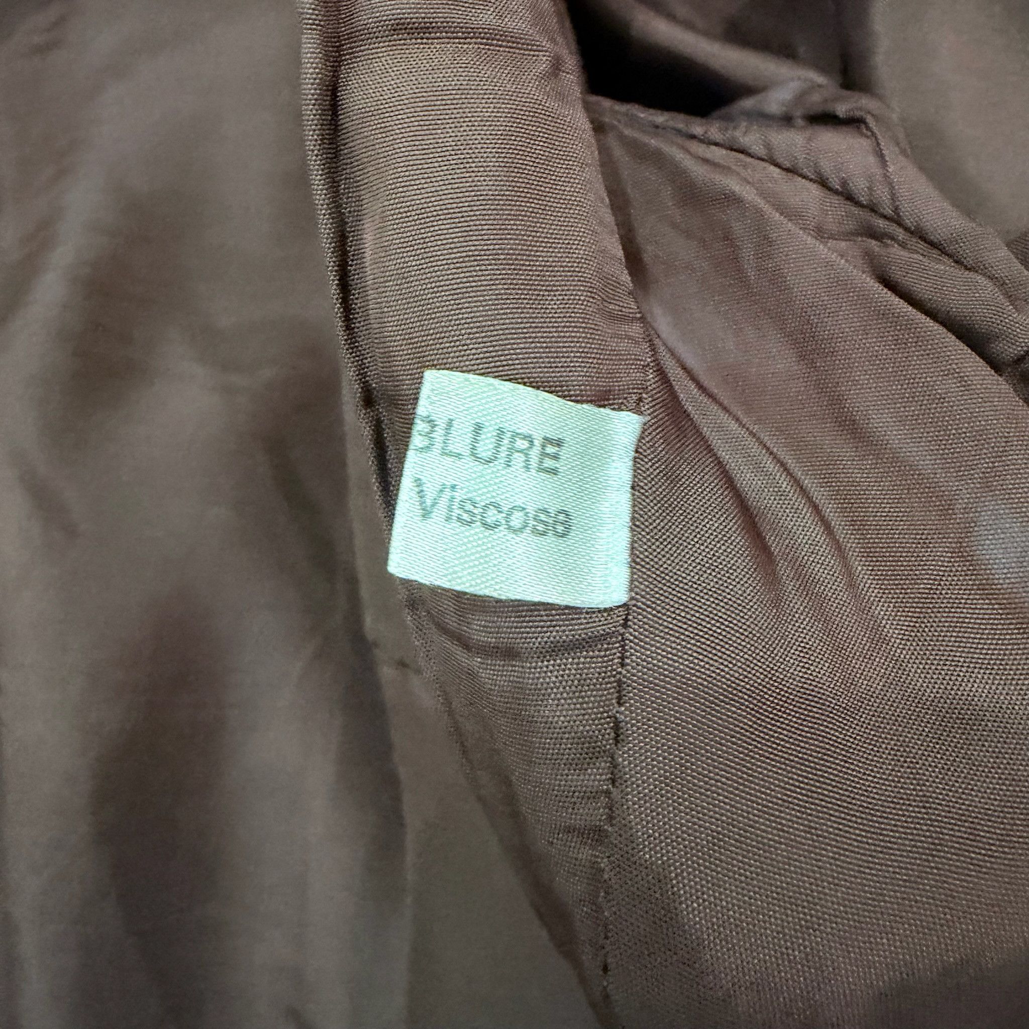 Other Vintage Made in France 100% Viscose Blazer Sport Jacket Size 46R - 10 Thumbnail