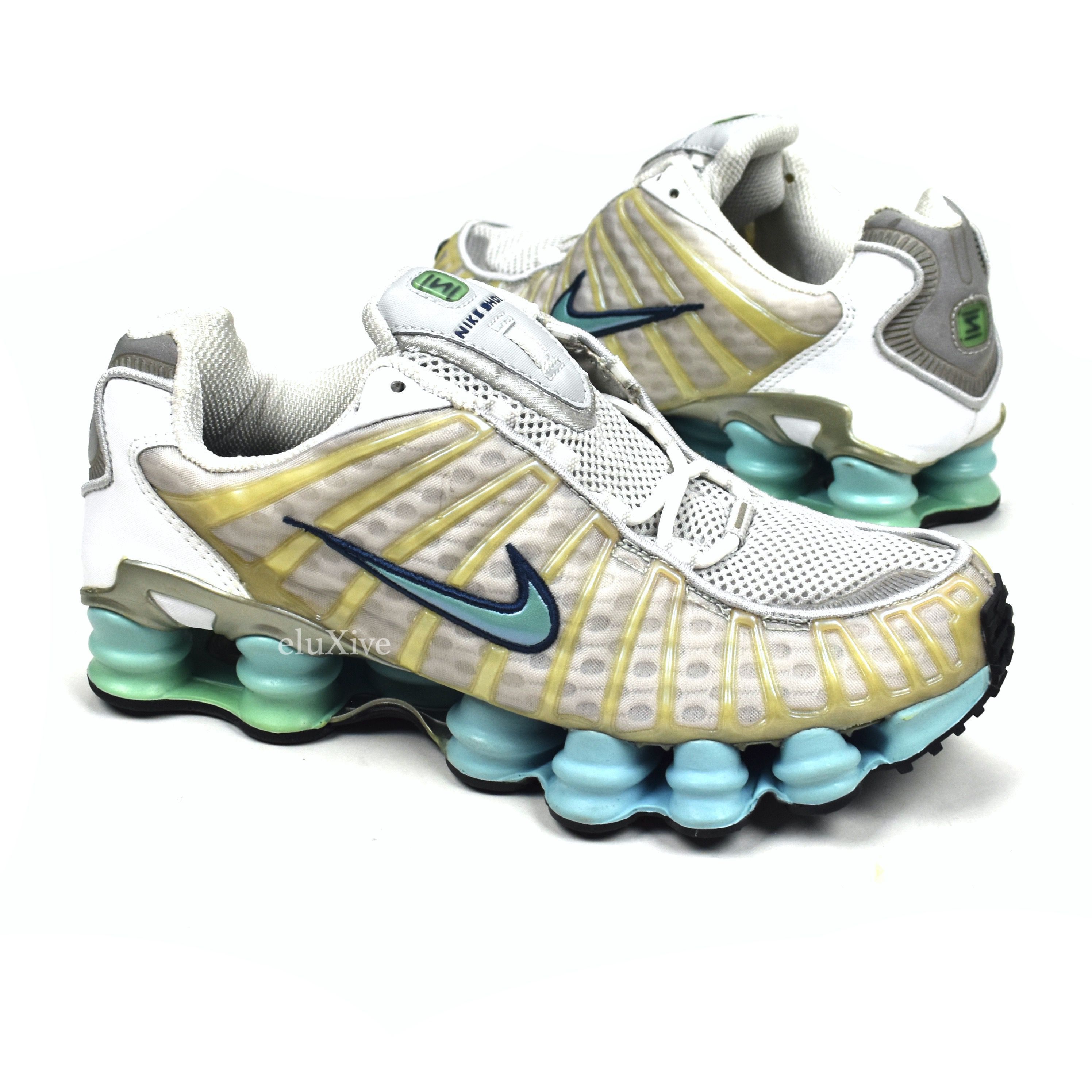 Nike 2003 Nike Shox TL OG White Water Blue Silver DS Size US 9 / EU 42 - 1 Preview