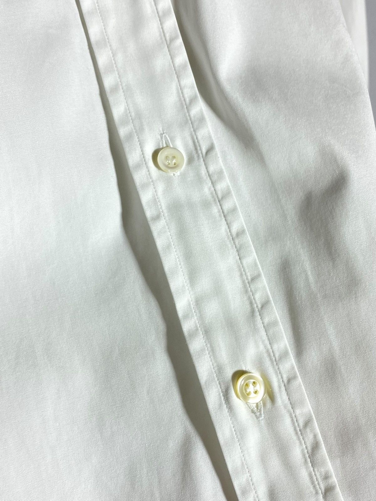 Gucci Vintage Gucci White Button Up Dress Shirt Rare Size US M / EU 48-50 / 2 - 10 Thumbnail