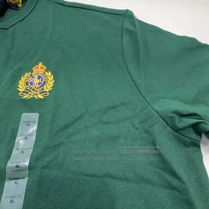 Polo Ralph Lauren Polo Ralph Lauren Embroidered Solid Crew Neck Tee. Size US XL / EU 56 / 4 - 8 Thumbnail